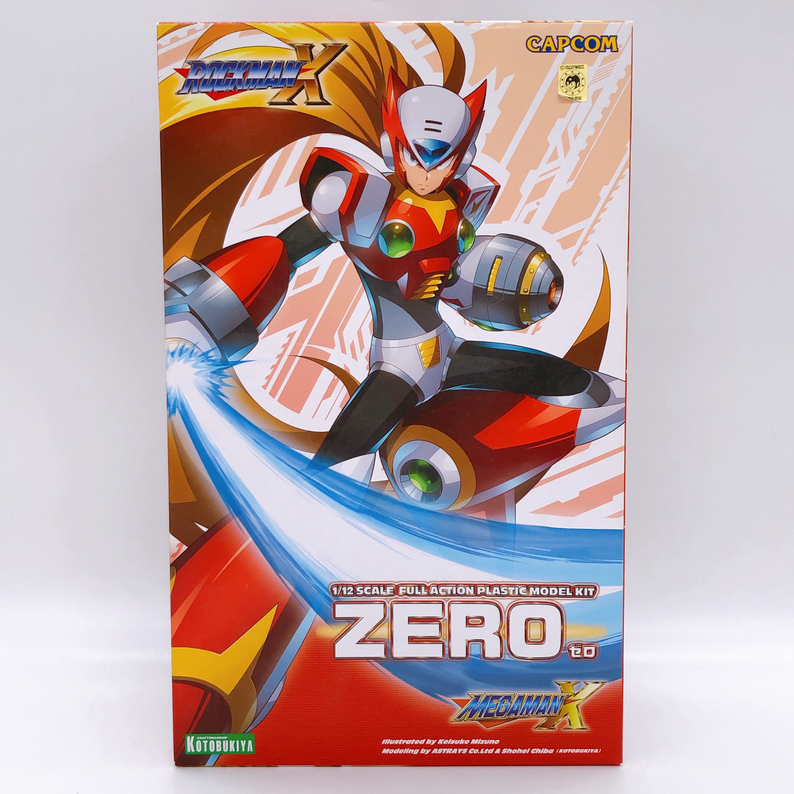 MegaMan Rockman X ZERO 1/12 Scale Full Action Model Kit KOTOBUKIYA Japan NEW