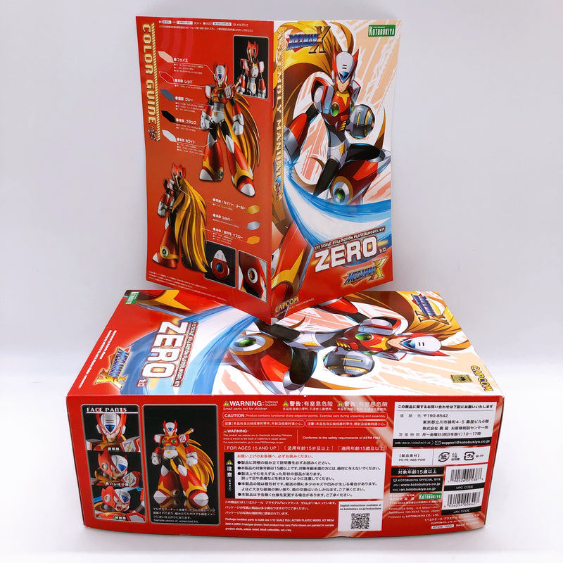 MegaMan Rockman X ZERO 1/12 Scale Full Action Model Kit KOTOBUKIYA Japan NEW