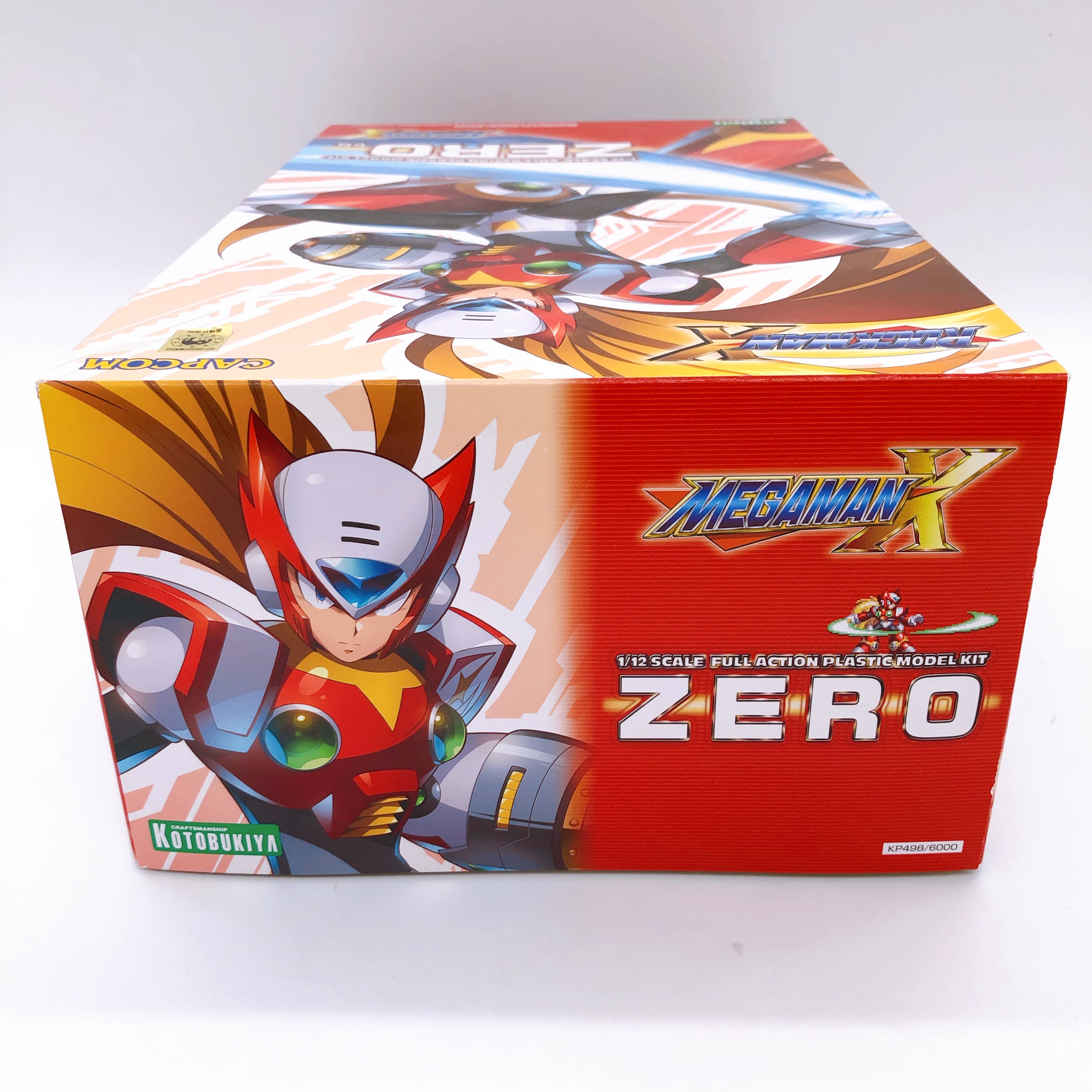 MegaMan Rockman X ZERO 1/12 Scale Full Action Model Kit