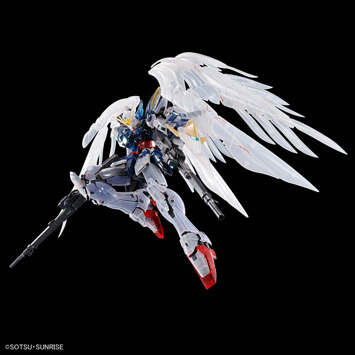 MG 1/100 Wing Gundam Zero EW Ver.Ka Clear Color Limited Model Kit Band