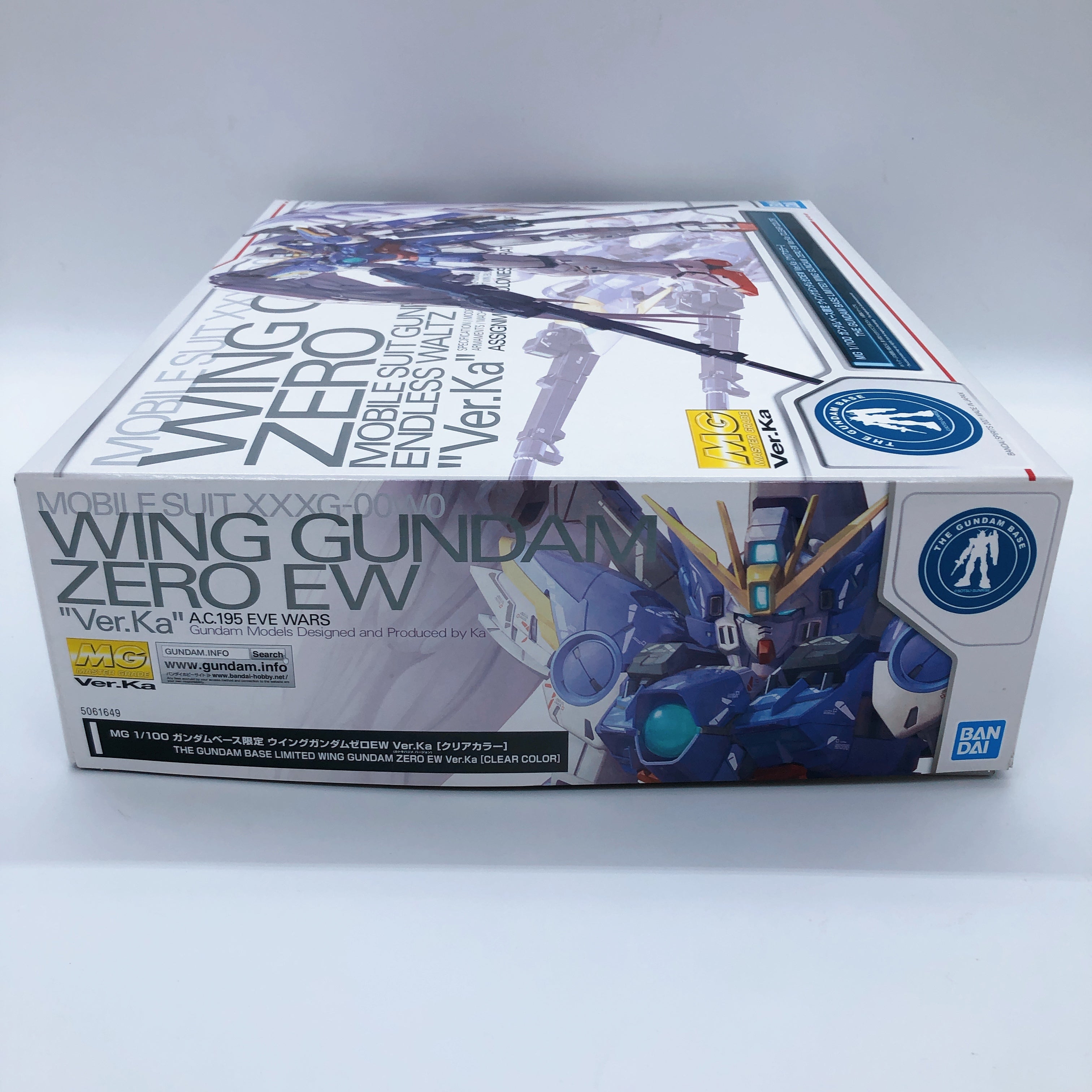 MG 1/100 Wing Gundam Zero EW Ver.Ka Clear Color Limited Model Kit Band