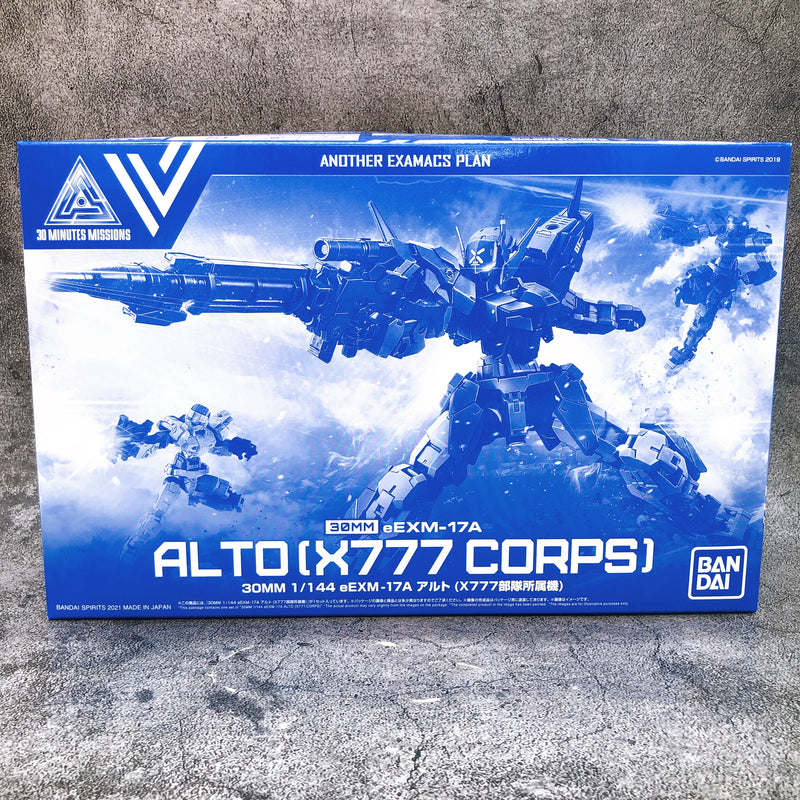 30MM 1/144 eEXM-17A ALTO X777 CORPS Model Kit Premium Bandai Japan NEW FASTSHIP