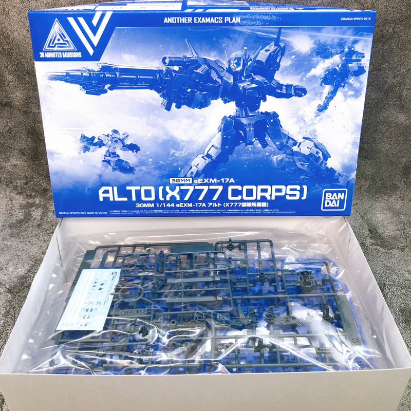 30MM 1/144 eEXM-17A ALTO X777 CORPS Model Kit Premium Bandai Japan NEW FASTSHIP