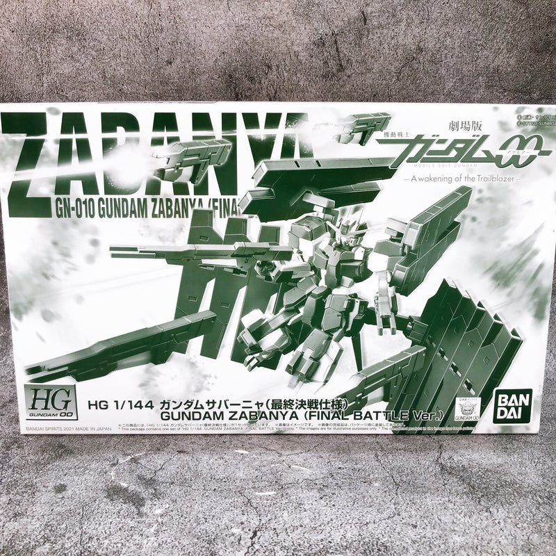 HG 1/144 Gundam Zabanya Final Battle Ver. Gunpla Model Kit Premium Bandai NEW