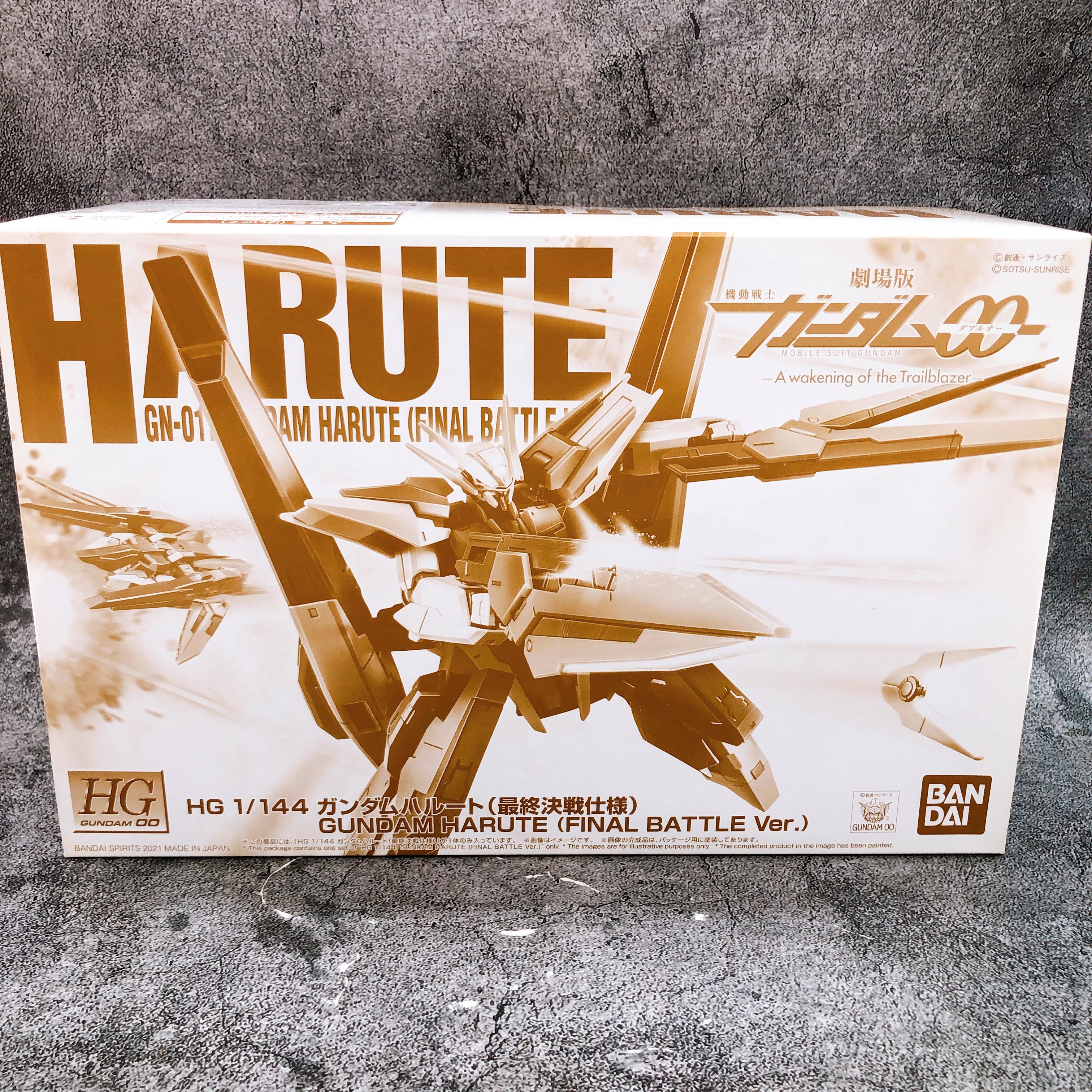 HG 1/144 GN-011 Gundam Harute Final Battle Ver Model Kit Premium Bandai FASTSHIP