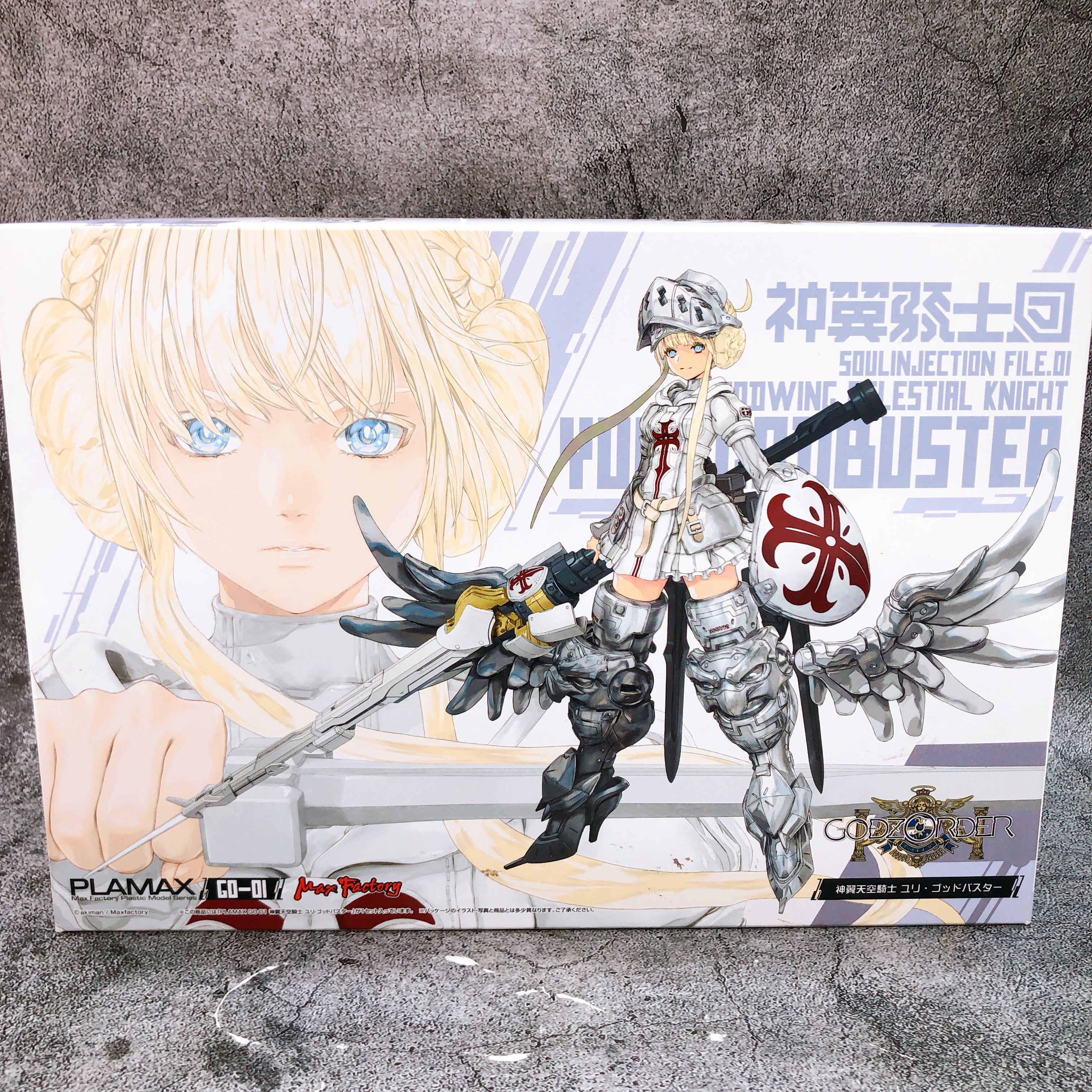 PLAMAX Godz Order Godwing Celestial Knight Yuri Godbuster Kit Max Factory Sealed