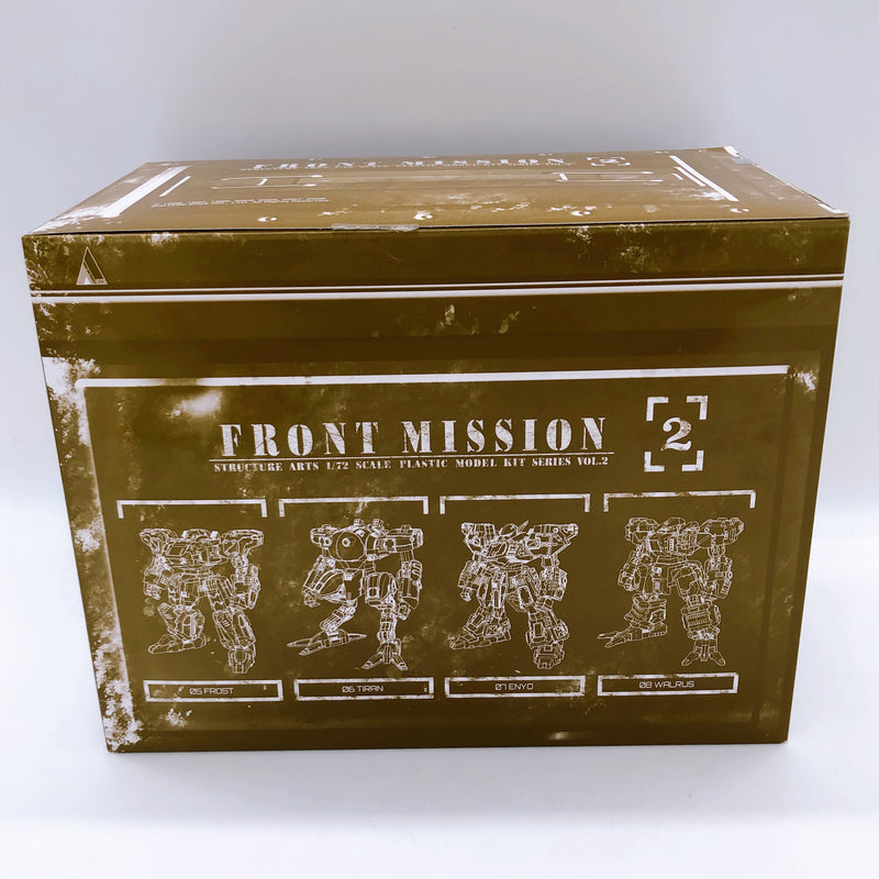 (w/Bonus) Front Mission Structure Arts 1/72 Scale Model Kit Series Vol.2 Box NEW