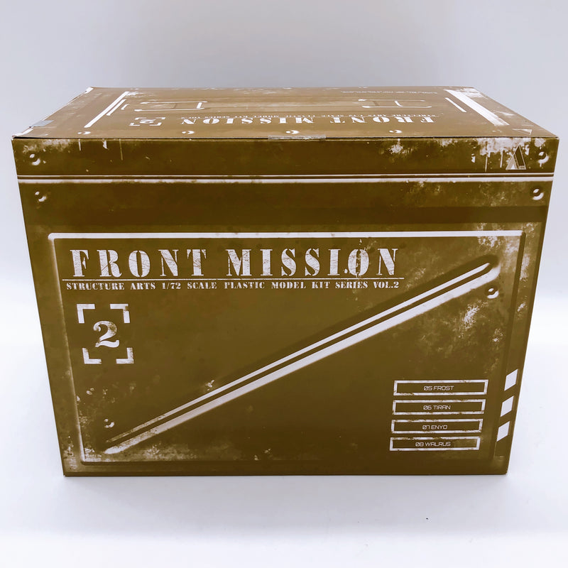 (w/Bonus) Front Mission Structure Arts 1/72 Scale Model Kit Series Vol.2 Box NEW