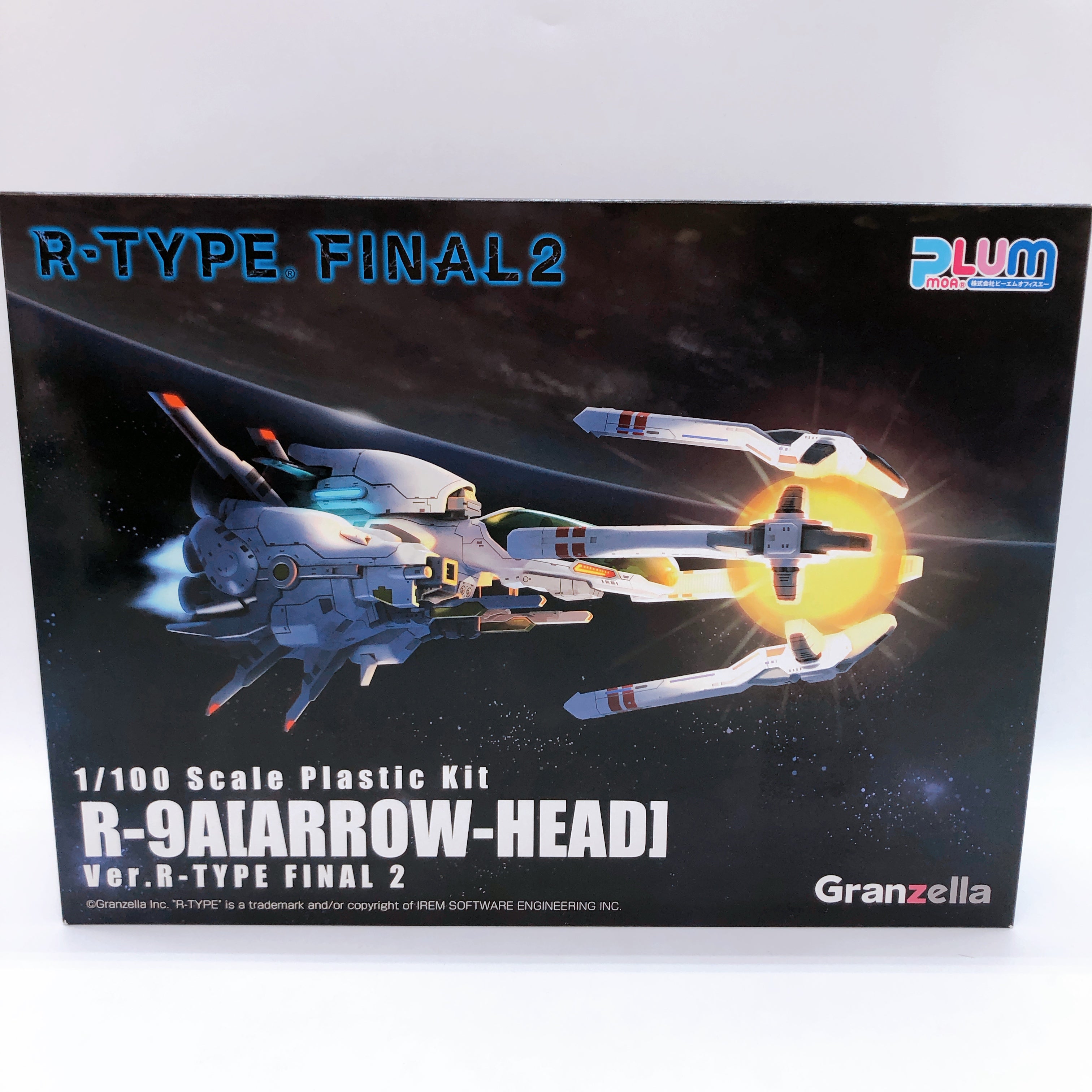 PLUM R-9A ARROW-HEAD Ver. R-TYPE FINAL 2 1/100 Scale Model Kit Japan N