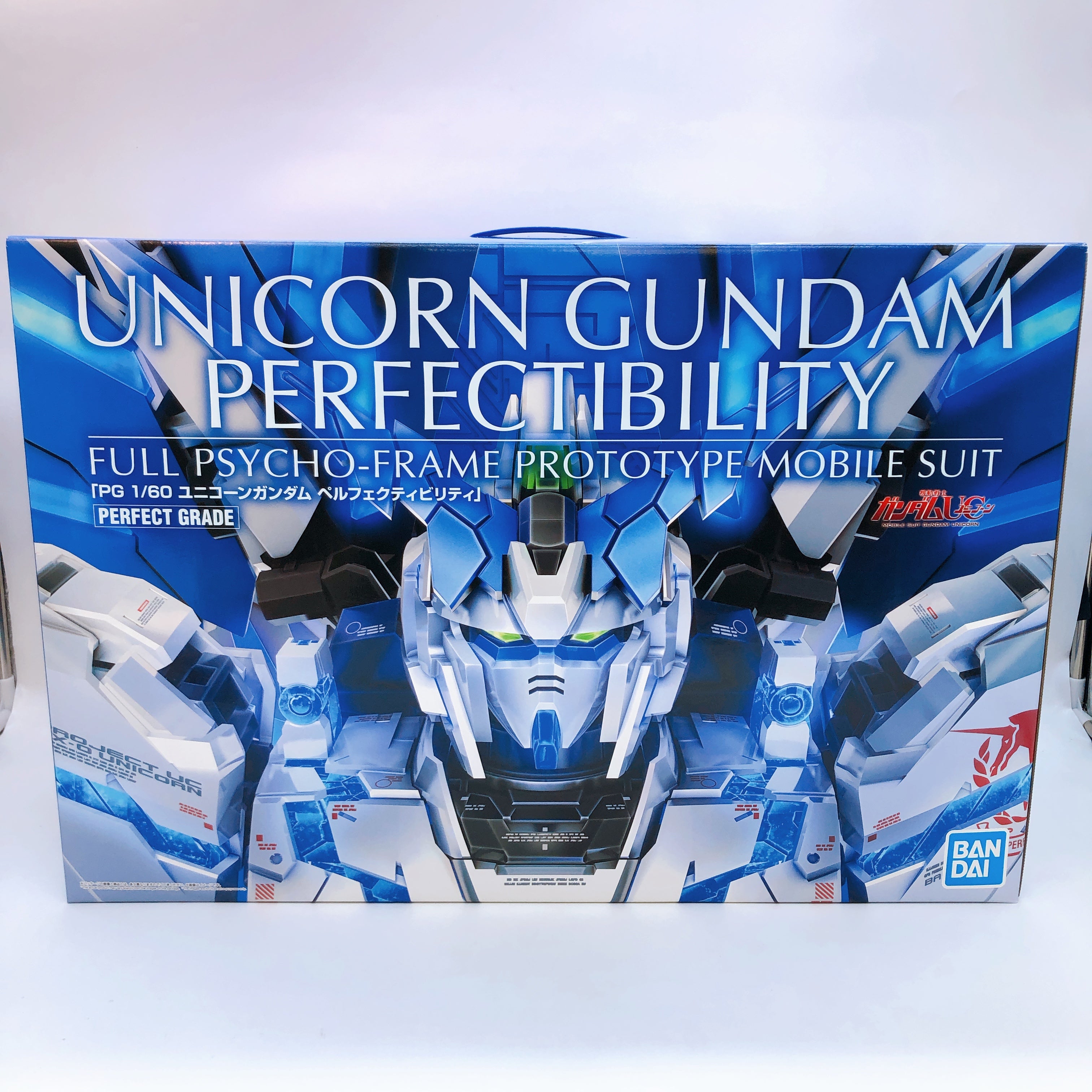PG 1/60 Unicorn Gundam Perfectibility Gunpla Model Kit 15+ Premium Bandai Japan