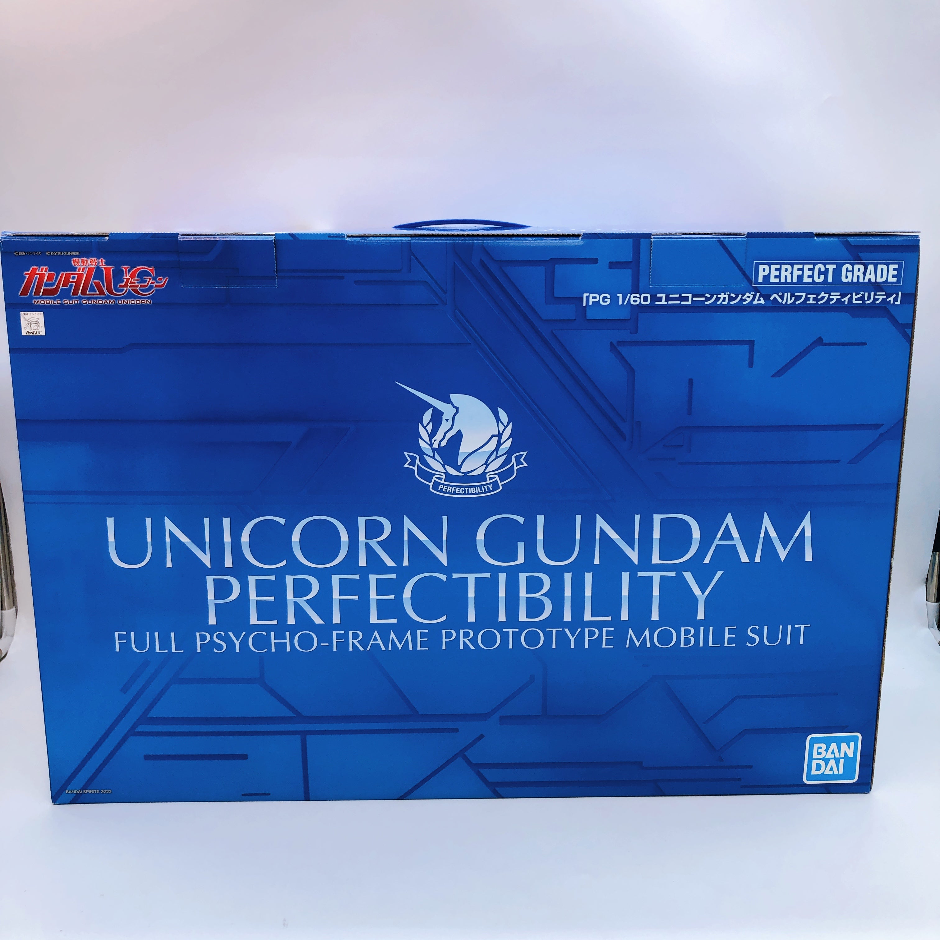 PG 1/60 Unicorn Gundam Perfectibility Gunpla Model Kit 15+ Premium Bandai Japan