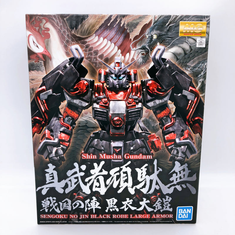 MG 1/100 Shin Musha Gundam Sengoku no Jin Black Robe Large Armor Kit Bandai NEW