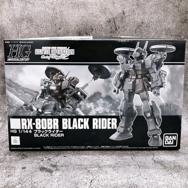 HG 1/144 RX-80BR Black Rider Gundam Gunpla Model Kit Premium