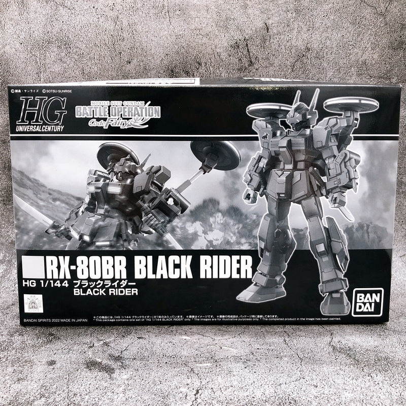 HG 1/144 RX-80BR Black Rider Gundam Gunpla Model Kit Premium Bandai NEW FASTSHIP