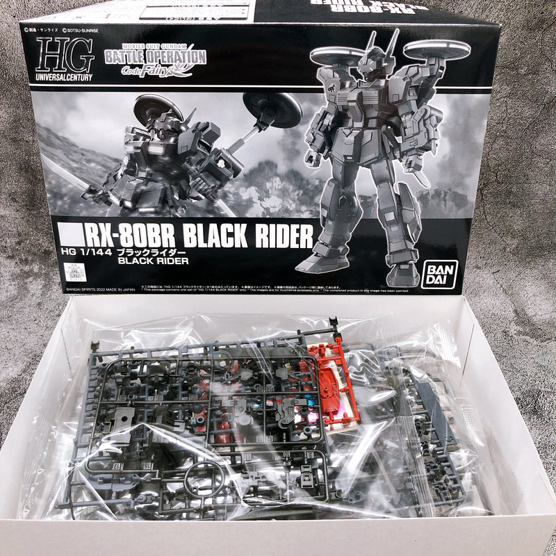 HG 1/144 RX-80BR Black Rider Gundam Gunpla Model Kit Premium Bandai NEW FASTSHIP