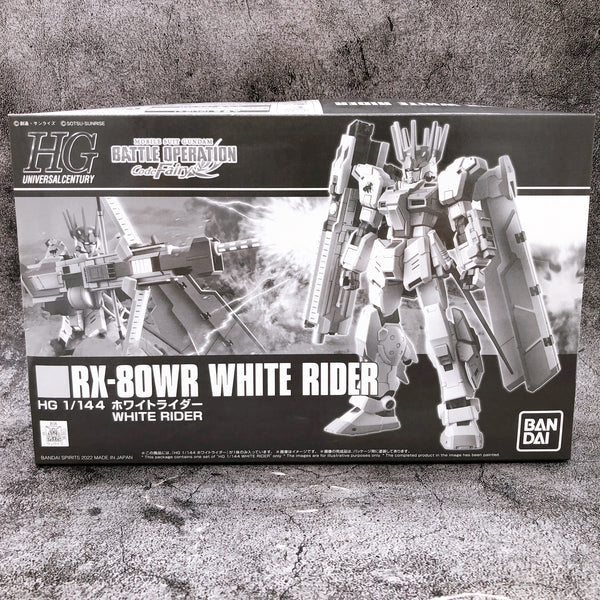 HG 1/144 RX-80WR White Rider Gundam Gunpla Model Kit Premium Bandai NEW FASTSHIP