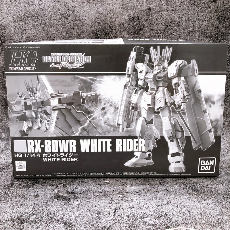 HG 1/144 RX-80WR White Rider Gundam Gunpla Model Kit Premium Bandai NEW FASTSHIP