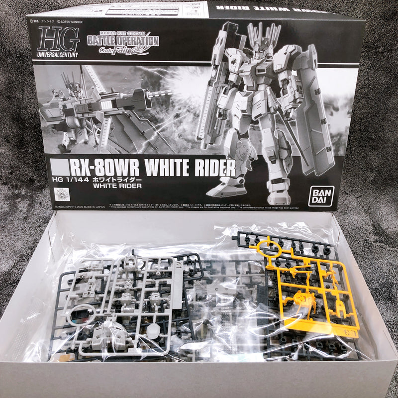 HG 1/144 RX-80WR White Rider Gundam Gunpla Model Kit Premium Bandai NEW FASTSHIP