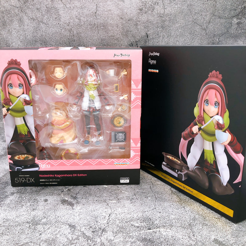 (w/Bonus) YuruCamp Nadeshiko DX Edition figma 519-DX Laid-Back Camp Figure NEW