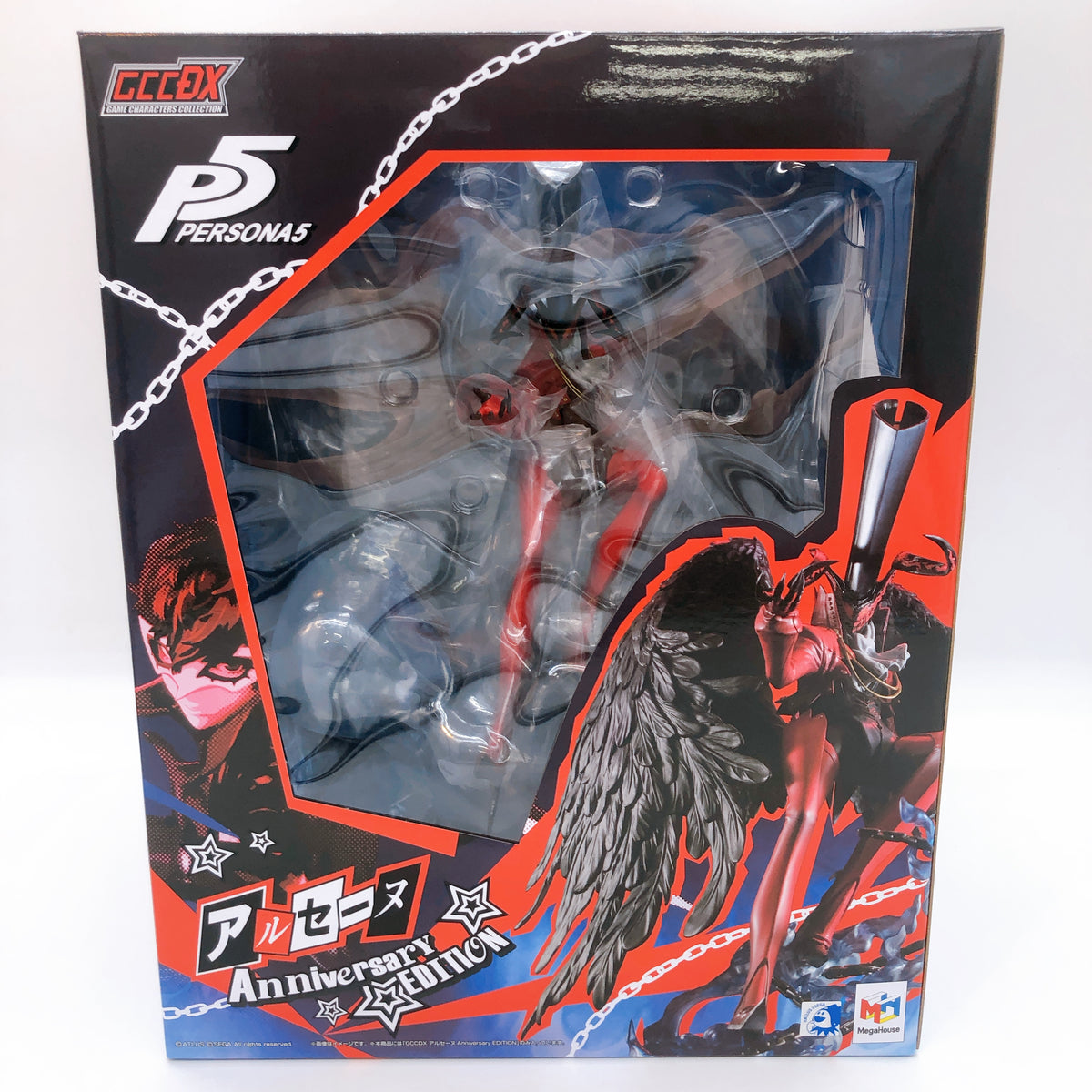 Persona 5 Arsene Anniversary Edition GCCDX Scale Figure MegaHouse Seal