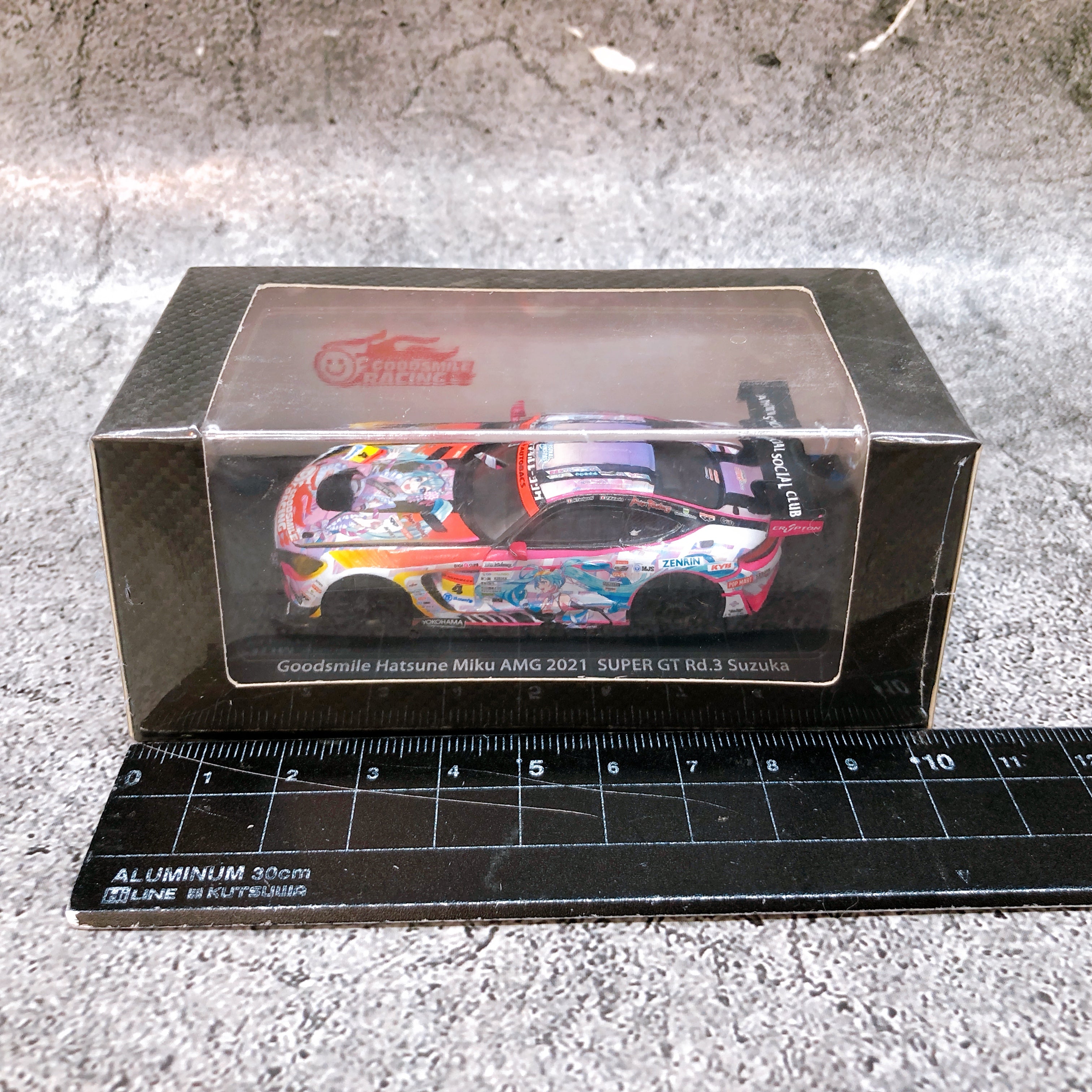 Hatune Miku GT Project AMG 2021 SUPER GT Round 3 Ver 1/64 Scale 15+ Good Smile