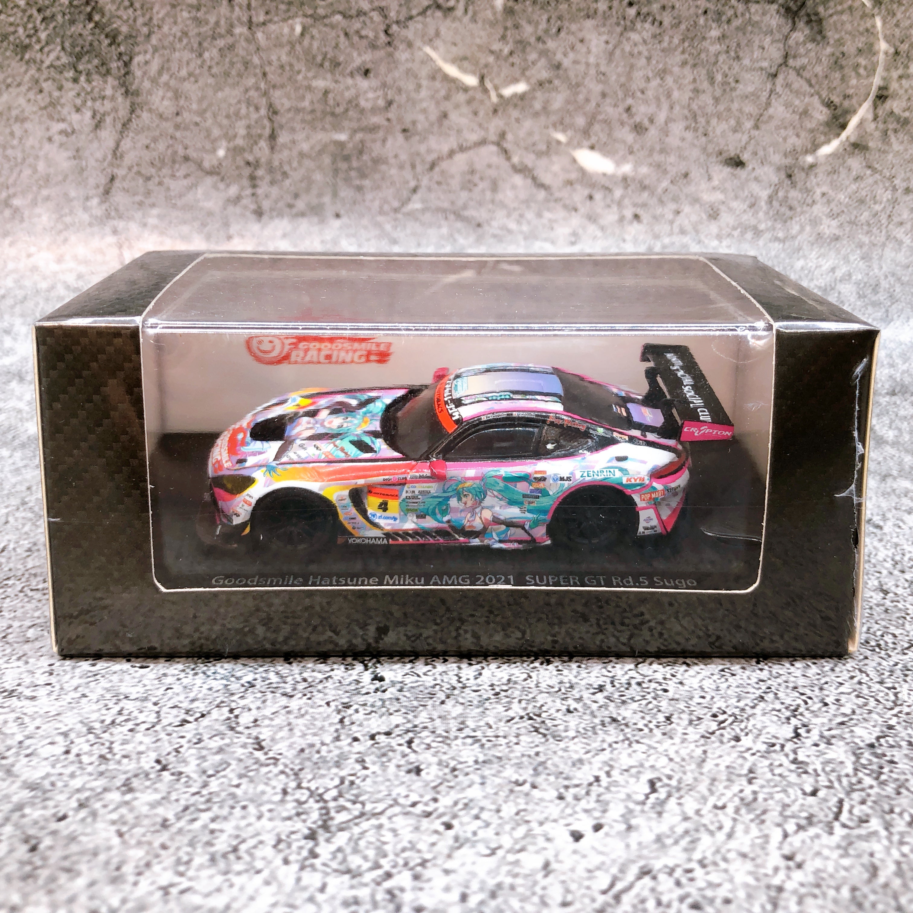 Hatune Miku GT Project AMG 2021 SUPER GT Round 5 Ver 1/64 Scale 15+ Go