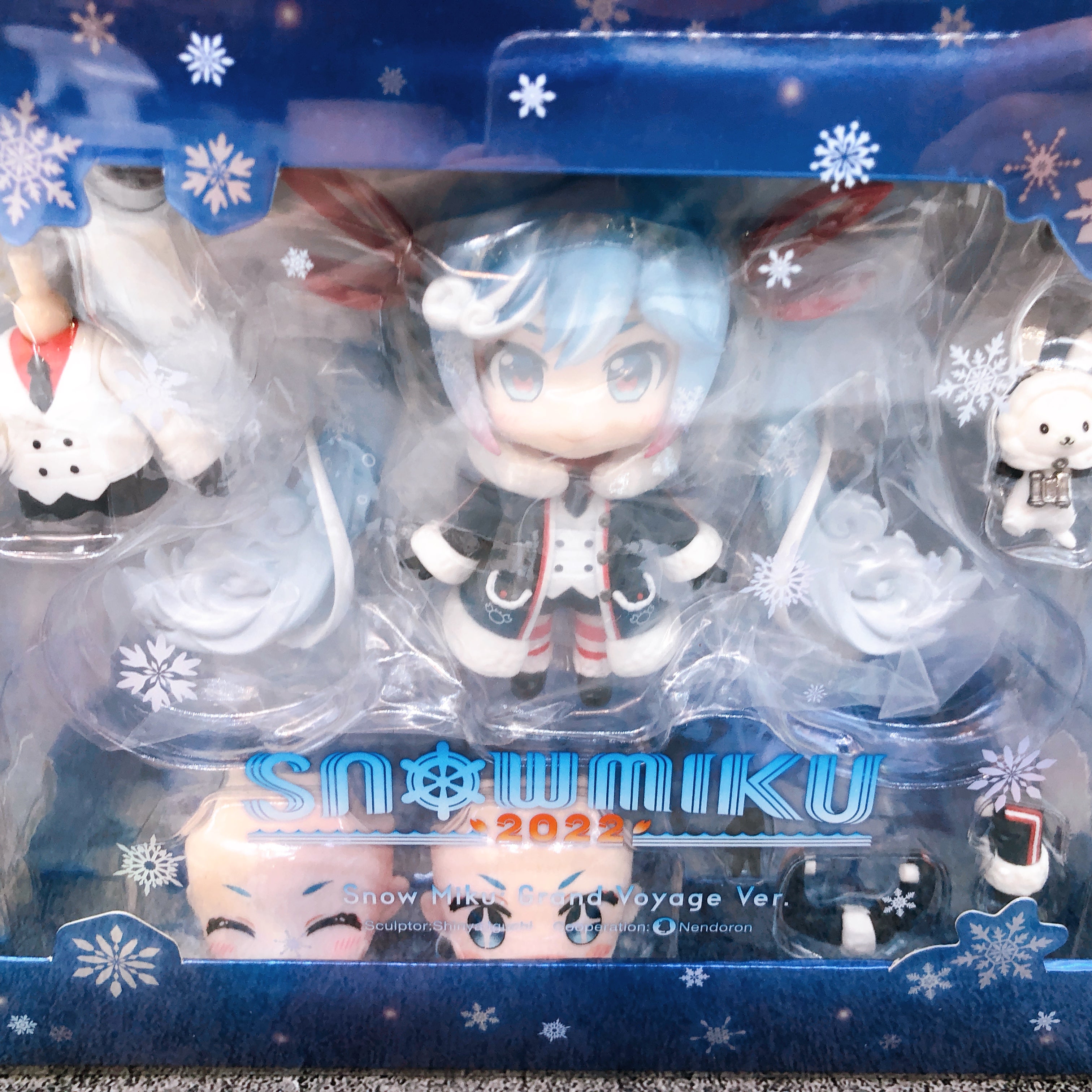 Nendoroid Snow Miku 2022 Grand Voyage Ver Hatsune Miku Figure GSC Japan Sealed