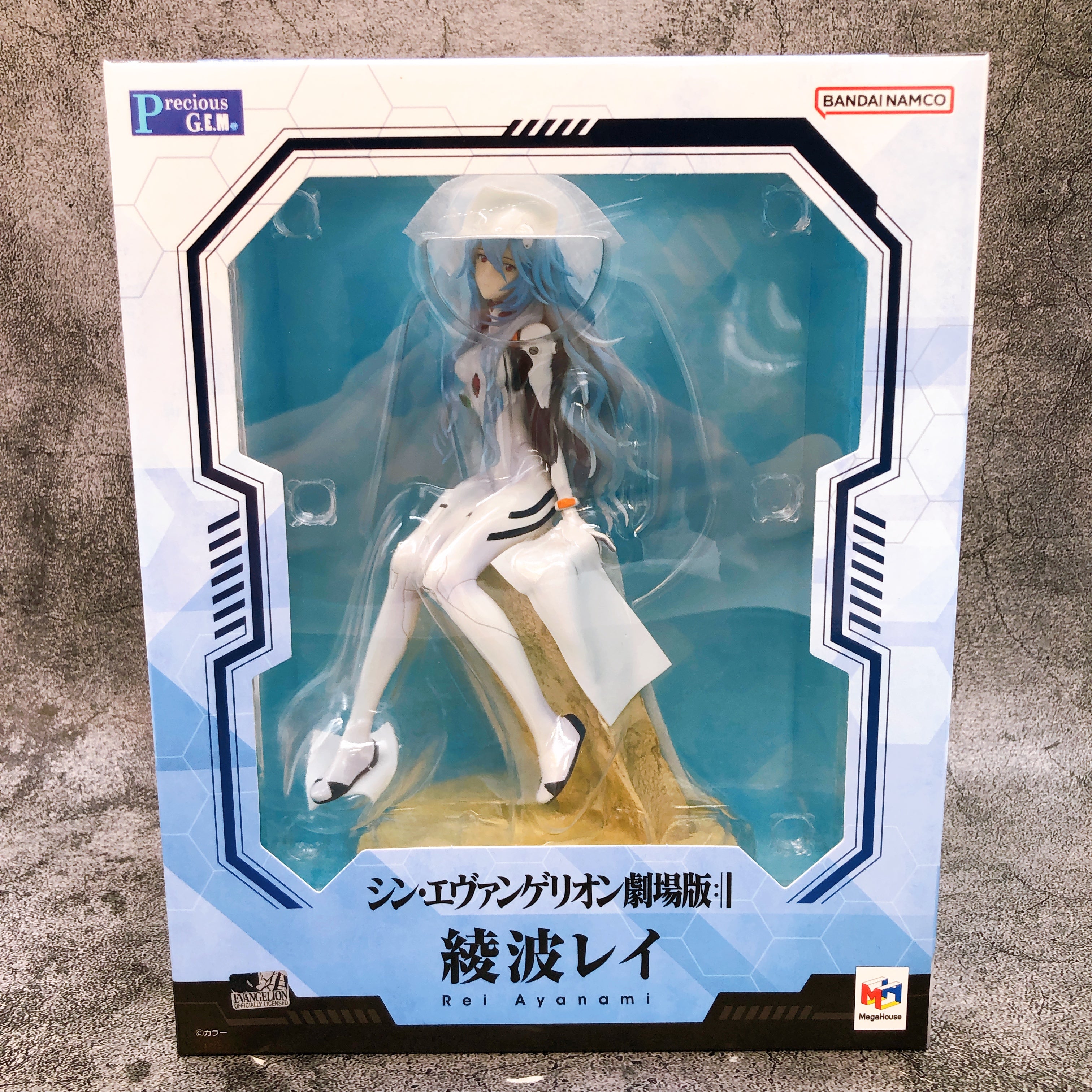 Precious G.E.M. Series Shin Evangelion Rei Ayanami Figure MegaHouse Japan NEW