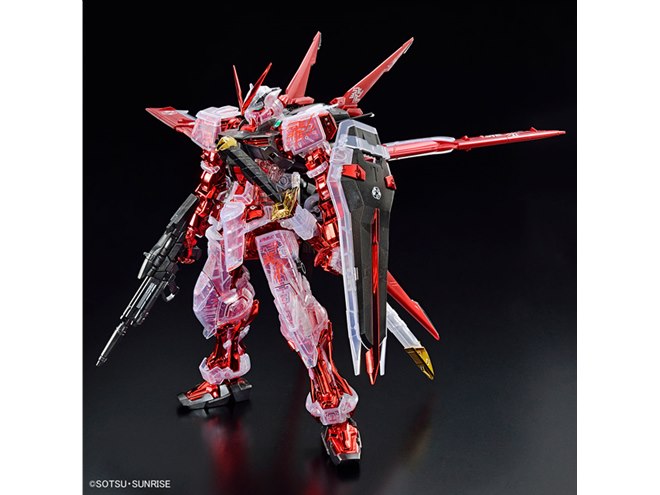MG 1/100 Gundam Astray Red Frame Flight Unit Plating Frame Color Clear Kit NEW