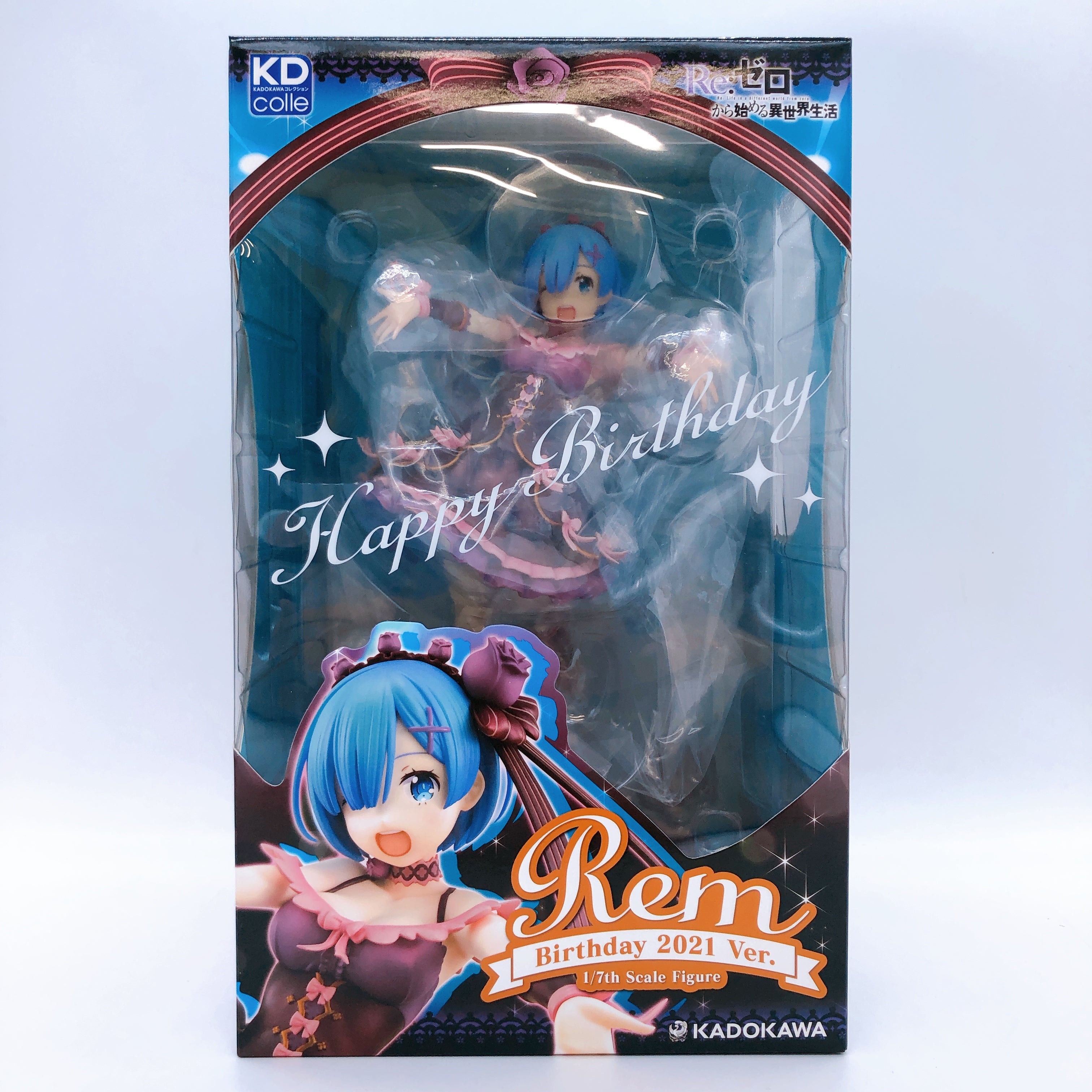 KDcolle Re:Zero Rem Birthday 2021 ver. 1/7 Scale PVC Figure Kadokawa NEW
