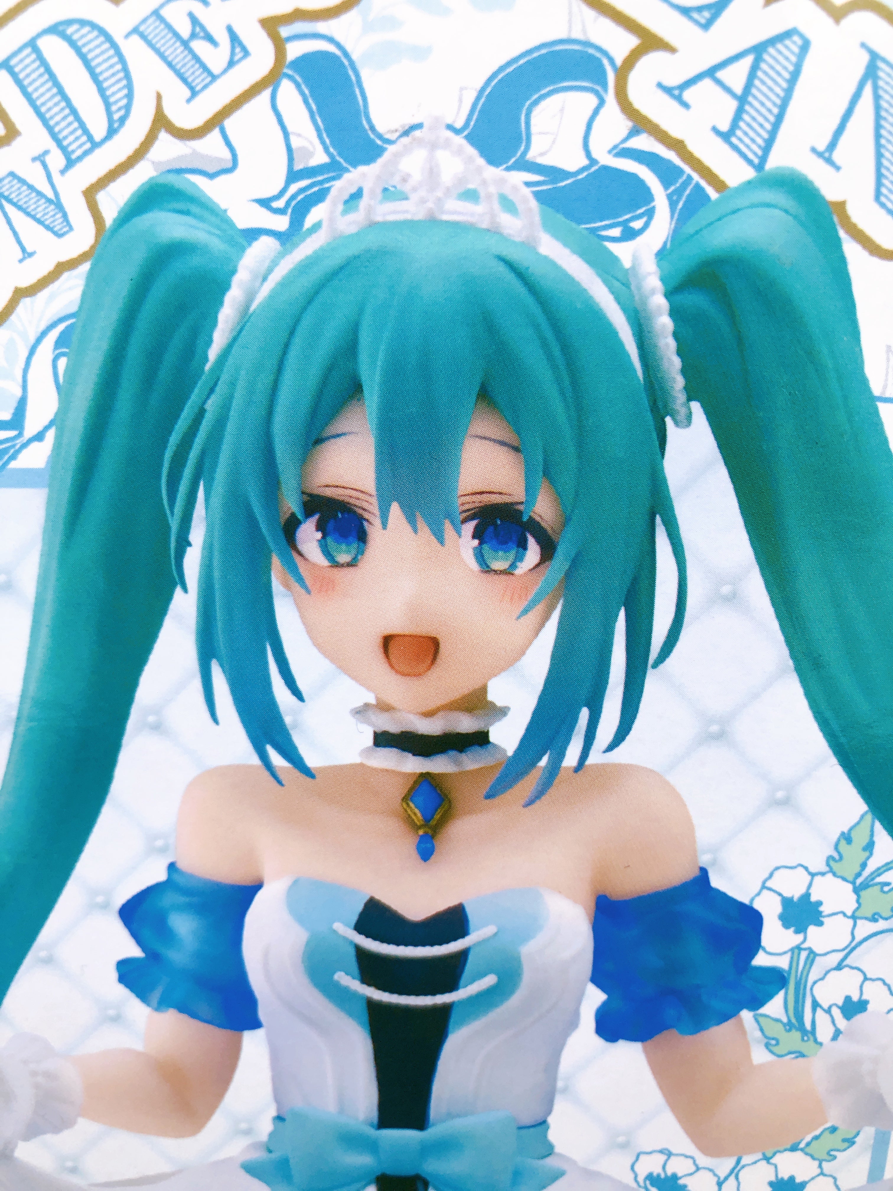 Hatsune Miku Wonderland Figure Cinderella Figure Taito Japan FASTSHIP AUTHENTIC