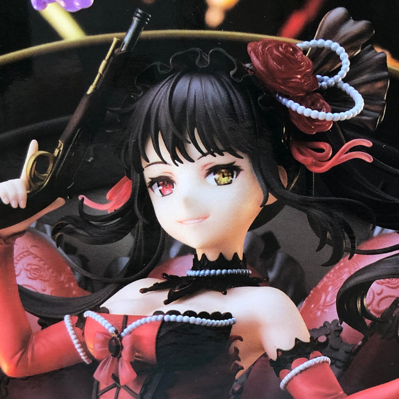 (w/Bonus) Date A Bullet Kurumi Tokisaki Pigeon Blood Ruby Dress 1/7 Figure NEW