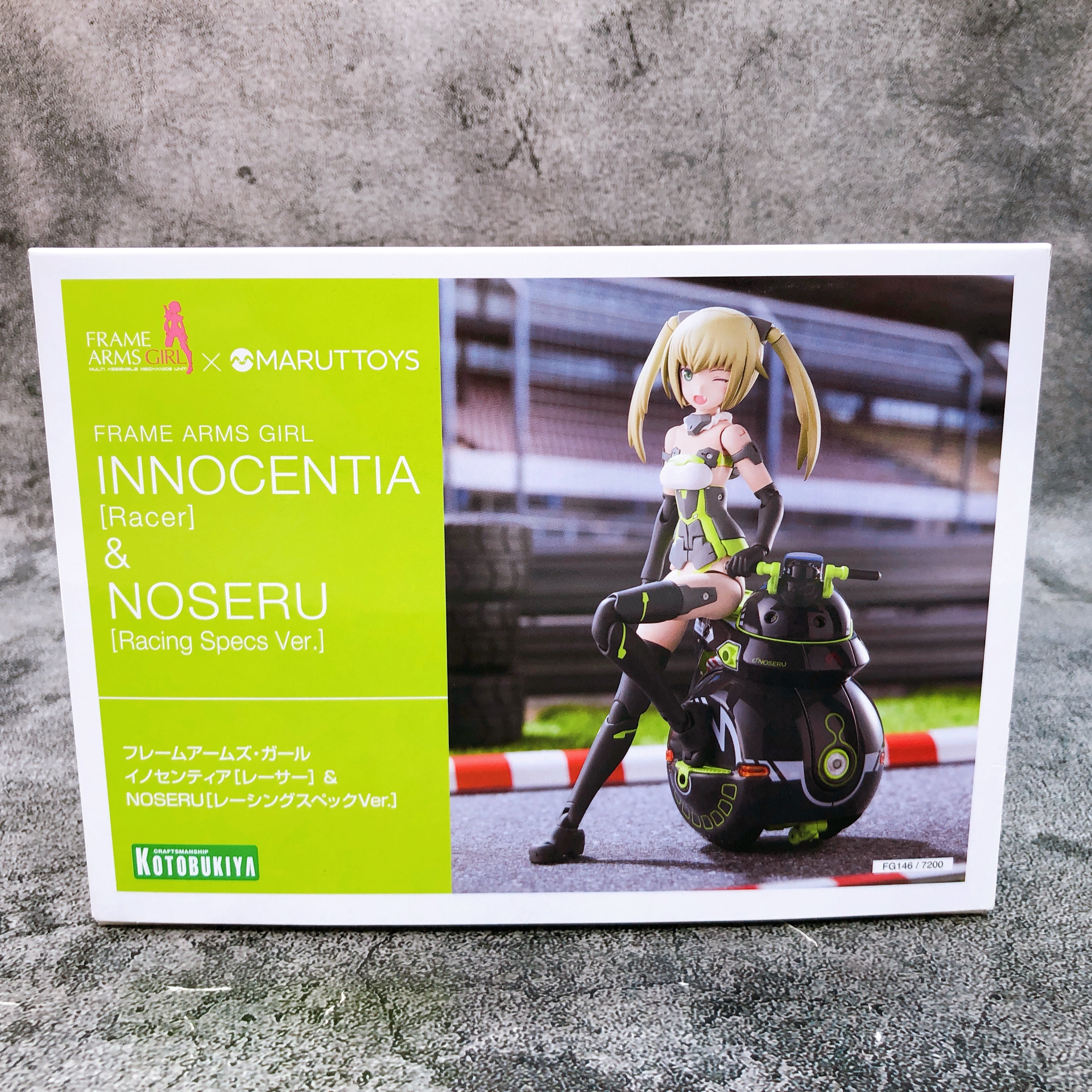 Frame Arms Girl Innocentia Racer & Noseru Racing Specs Ver Kit KOTOBUKIYA NEW