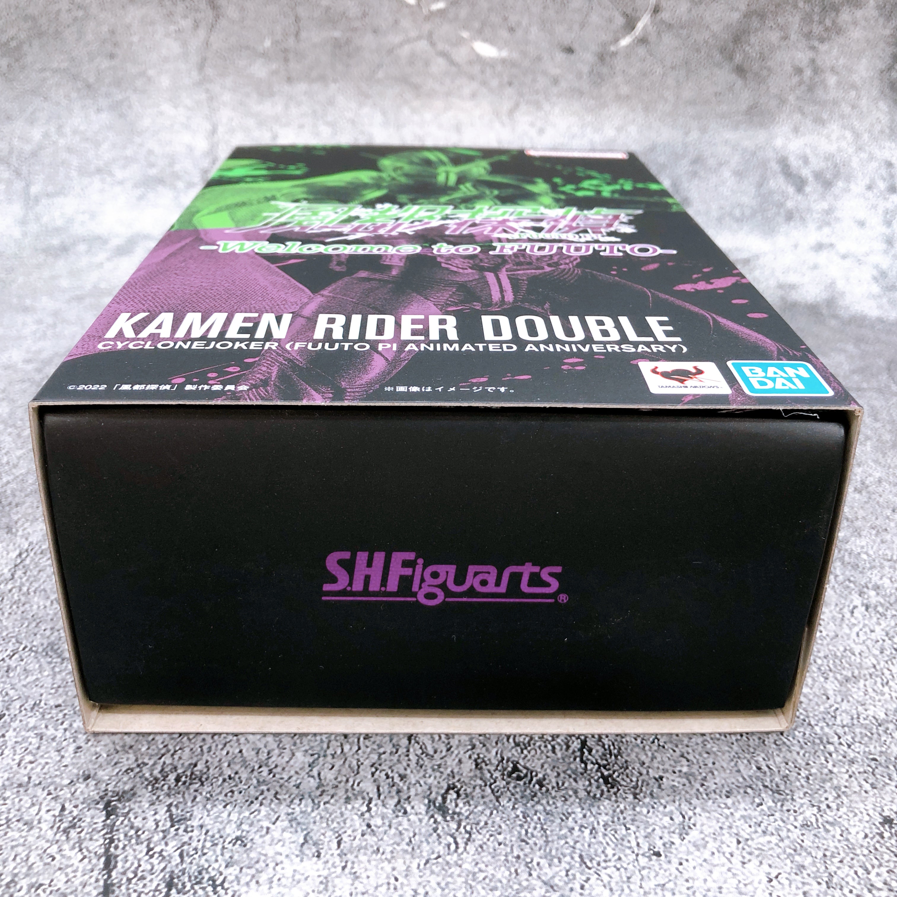 S.H.Figuarts Shinkoccou Seihou Kamen Rider W Cyclone Joker Fuuto Pi Animated NEW