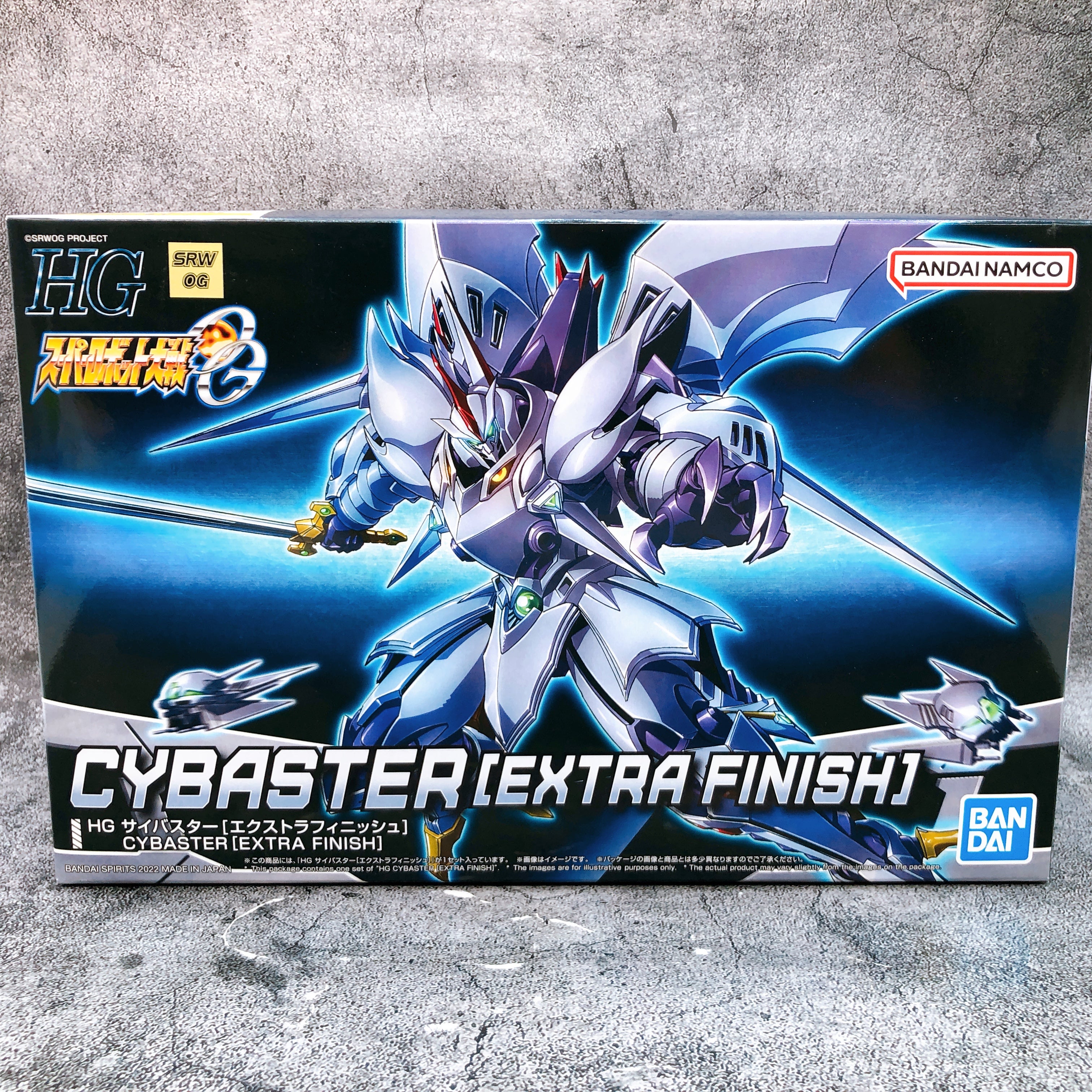 HG Cybaster Extra Finish Super Robot Wars Plastic Model Kit Premium Bandai NEW