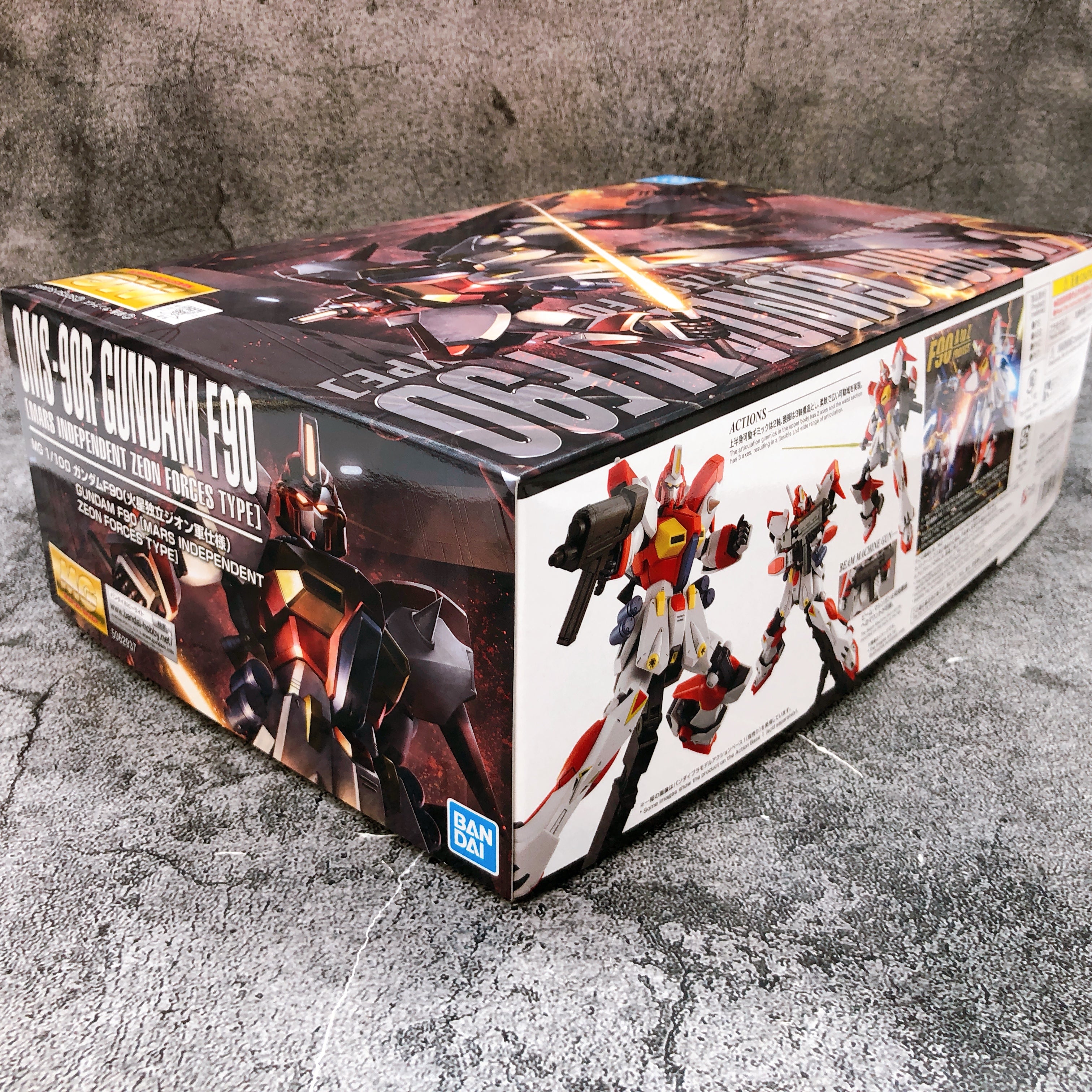 MG 1/100 Gundam F90 Mars Independent Zeon Forces Type Kit Premium Bandai NEW