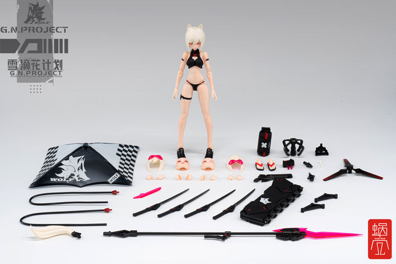 G.N.PROJECT Uncoded Jinrou Alternative Swimsuit Body and Equipment Action Figure