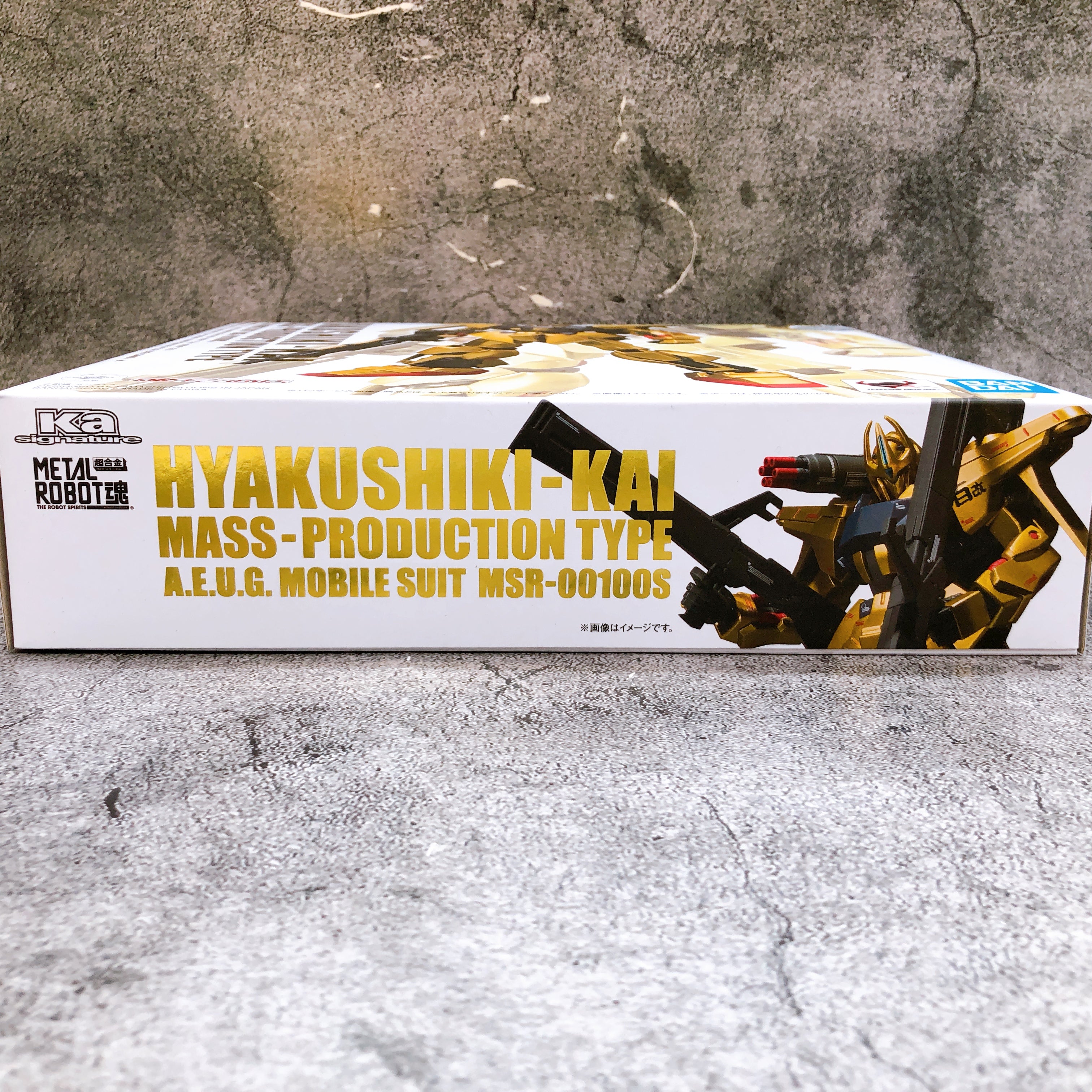 Hyakushiki Kai Mass Production Type METAL ROBOT SPIRITS Ka Singnature Bandai
