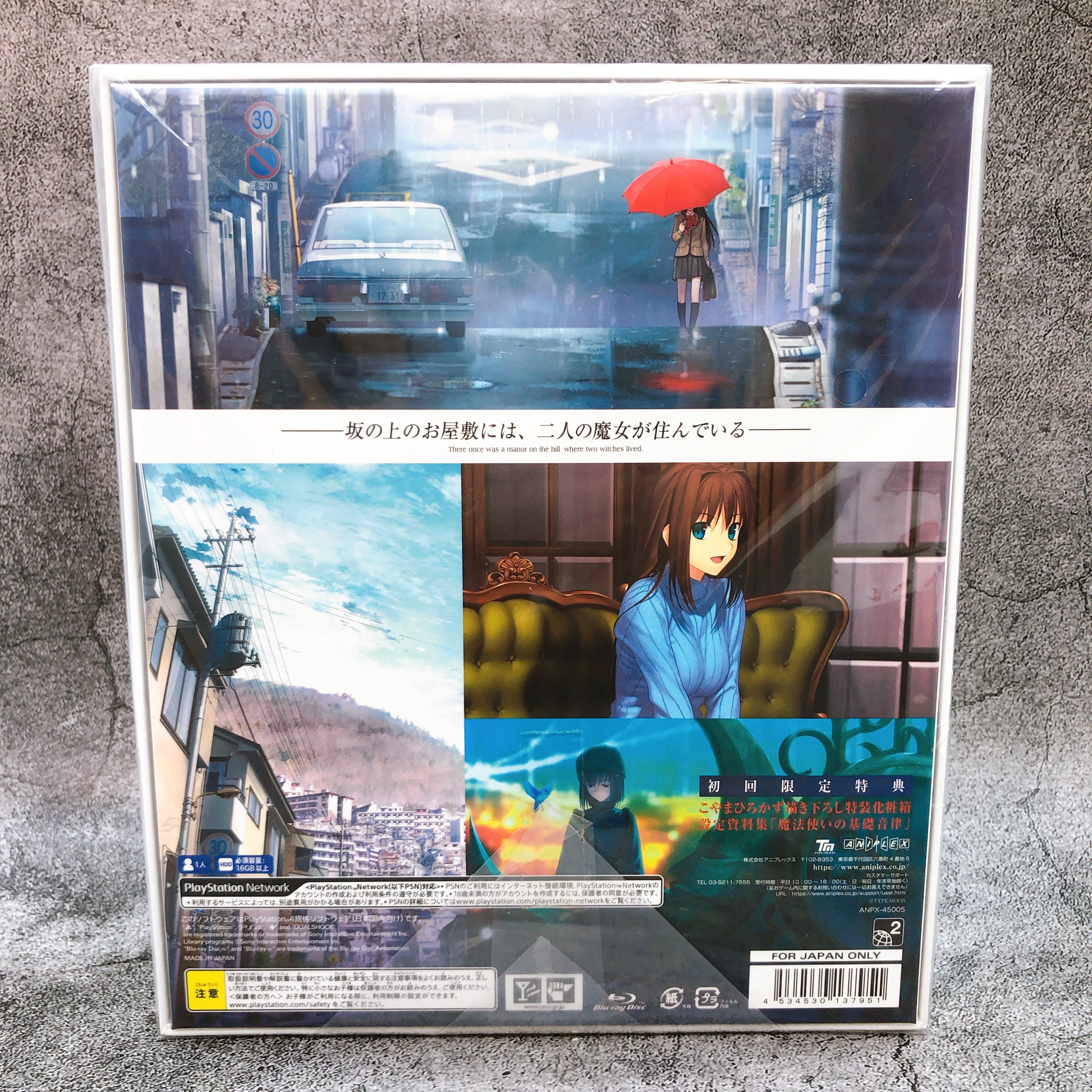 PlayStation 4 Witch On The Holy Night First Limited Edition PS4 Japan Sealed NEW