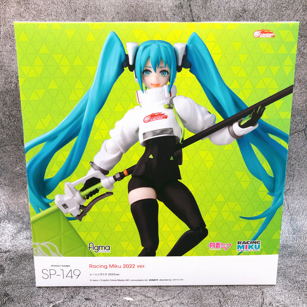 Hatsune Racing Miku 2022 ver. Figma SP-149 Max Factory Action Figure Japan New