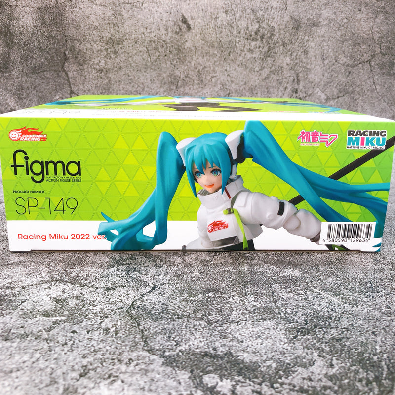 Hatsune Racing Miku 2022 ver. Figma SP-149 Max Factory Action Figure Japan New