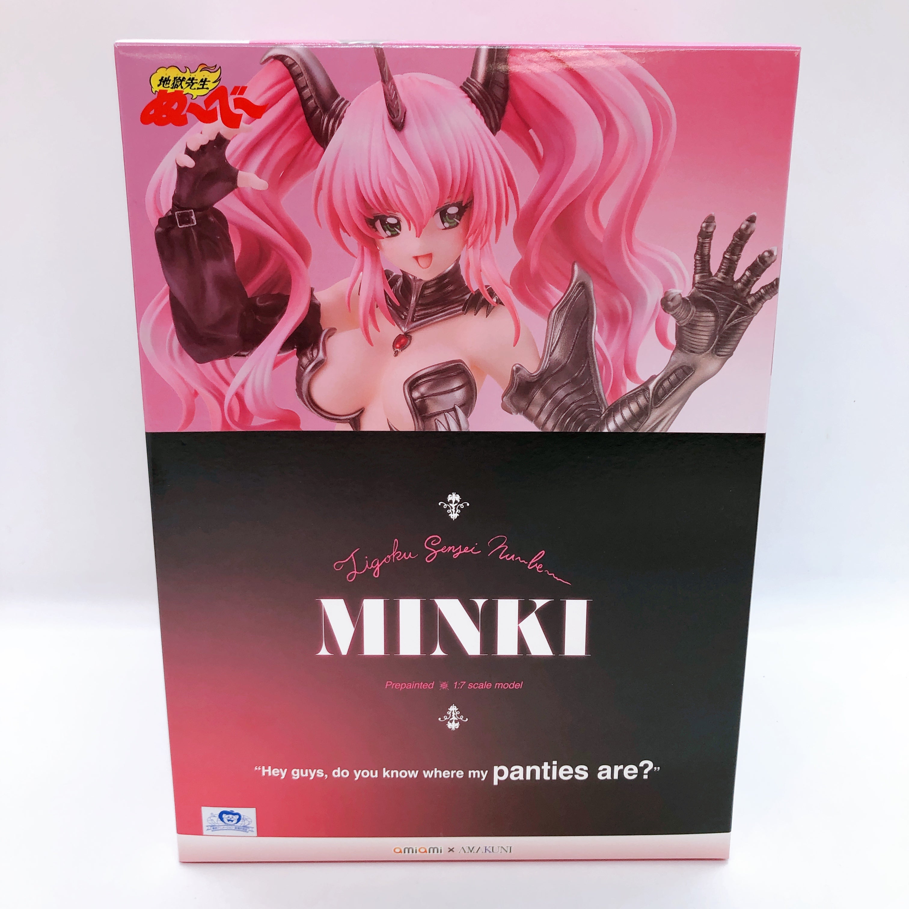Hell Teacher Nube Minki 1/7 Figure Jigoku Sensei Nube amiami Amakuni Japan NEW