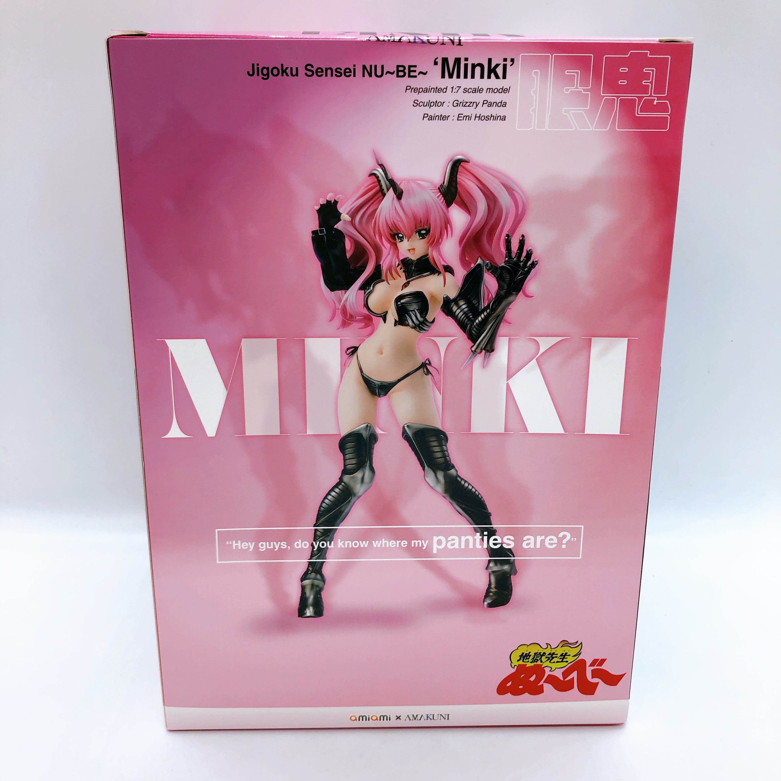 Hell Teacher Nube Minki 1/7 Figure Jigoku Sensei Nube amiami Amakuni Japan NEW