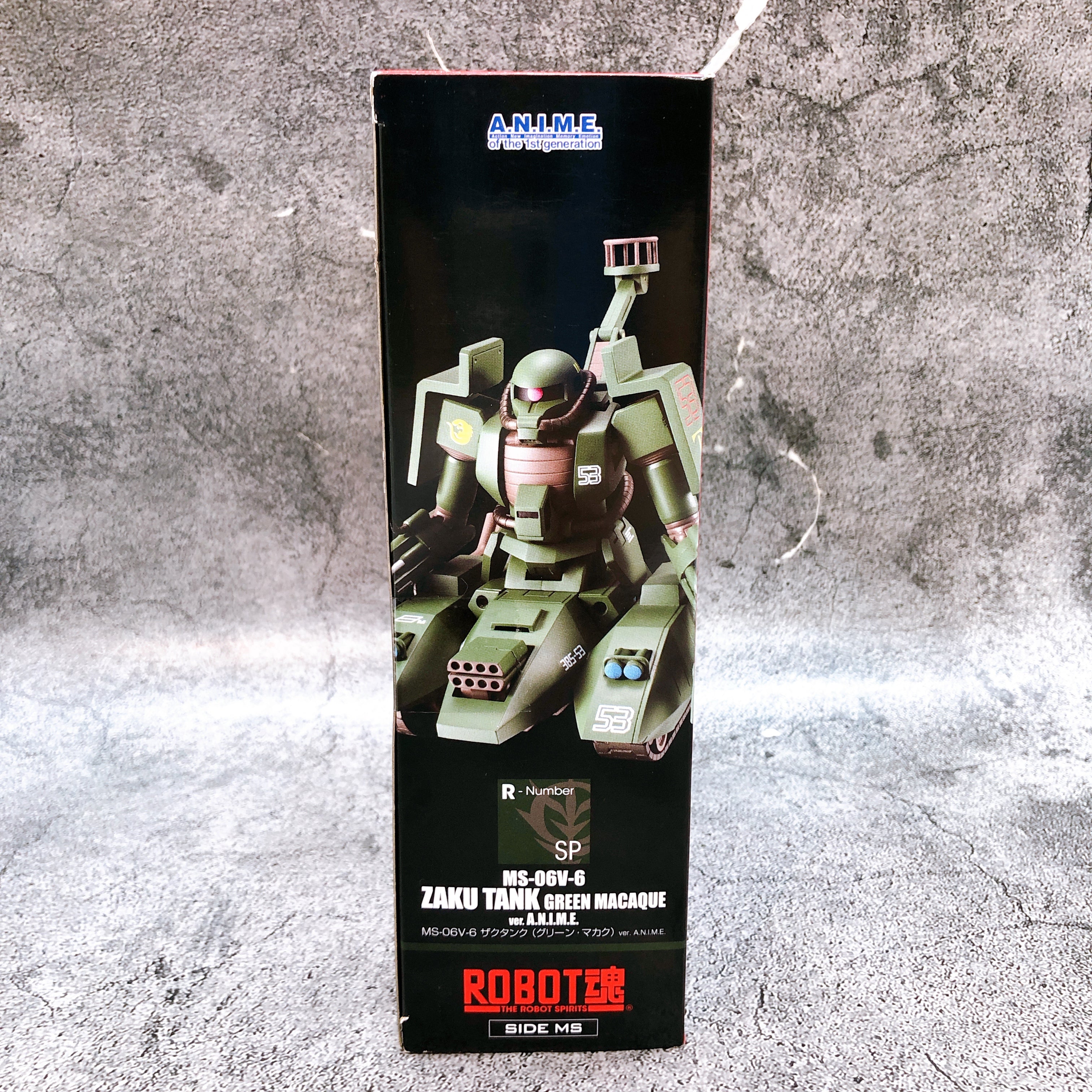 Robot Spirits Zaku Tank Green Macaque ver. A.N.I.M.E. MS-06V-6 Figure 15+ Bandai