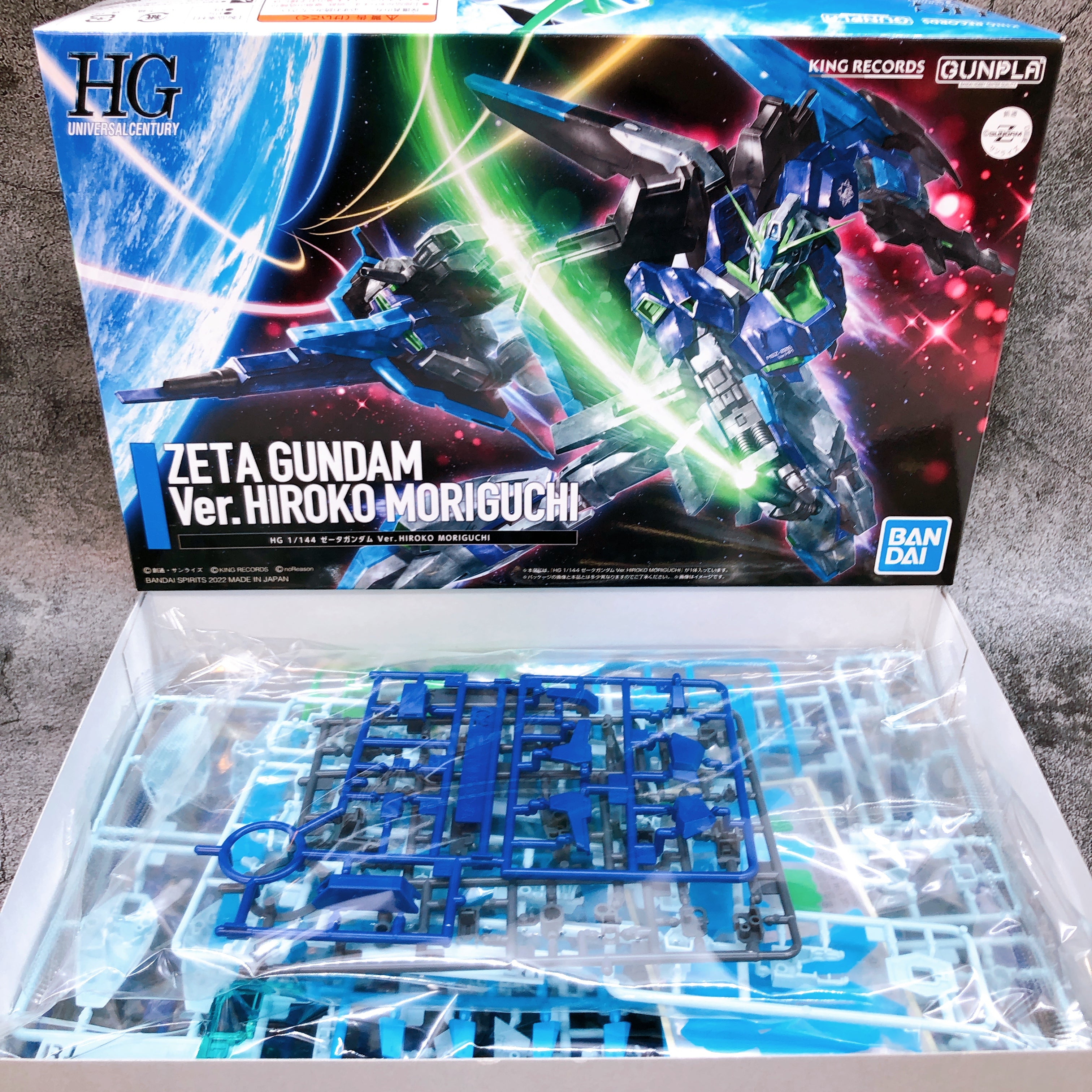 HGUC 1/144 Zeta Gundam Ver. Hiroko Moriguchi Limited Model Kit Bandai Japan NEW