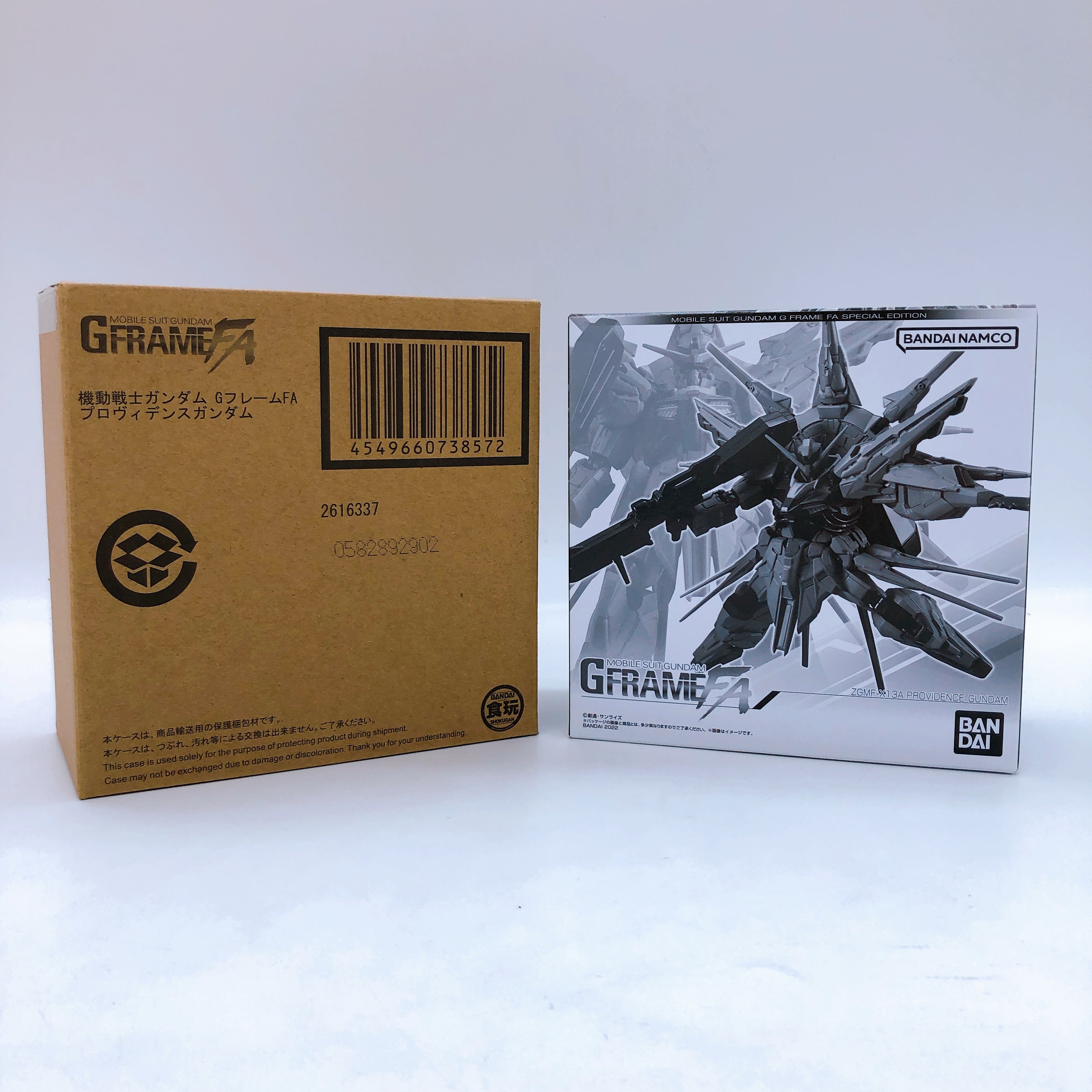 Mobile Suit Gundam G-Frame FA ZGMF-X13A Providence Gundam Action Figure BANDAI