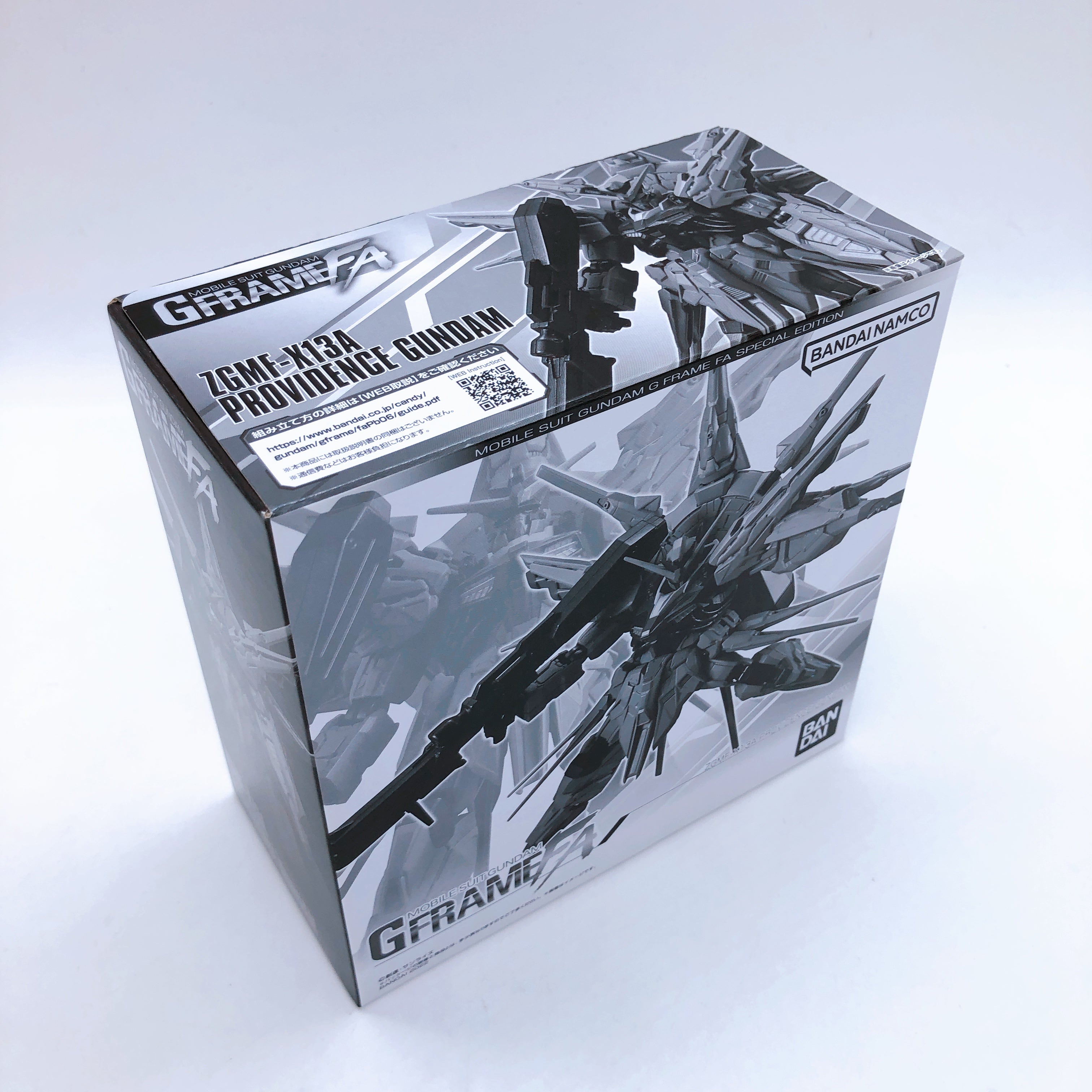 Mobile Suit Gundam G-Frame FA ZGMF-X13A Providence Gundam Action Figure BANDAI