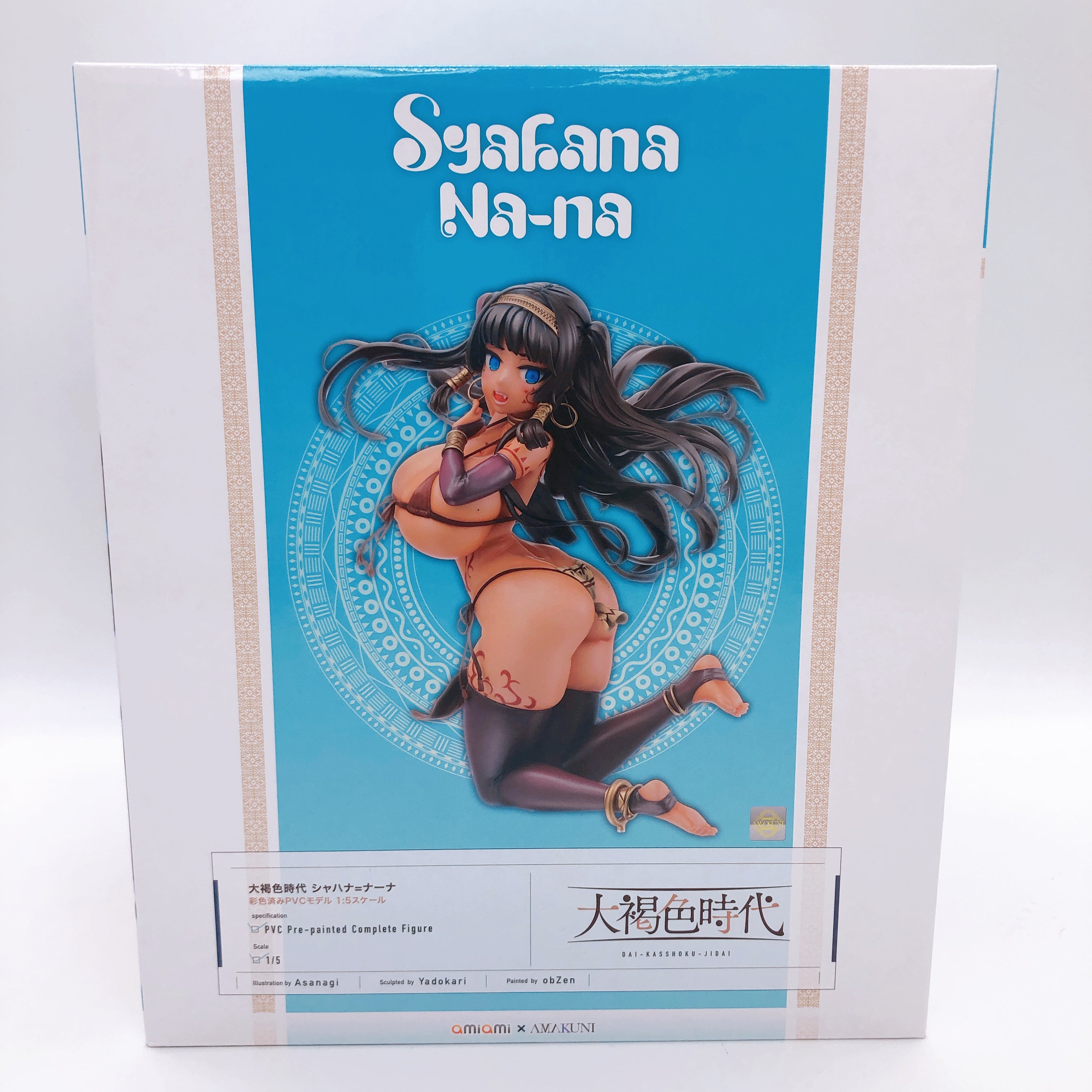 Dai Kasshoku Jidai Syahana Na na 1/5 Scale Figure Amakuni AmiAmi Japan Sealed
