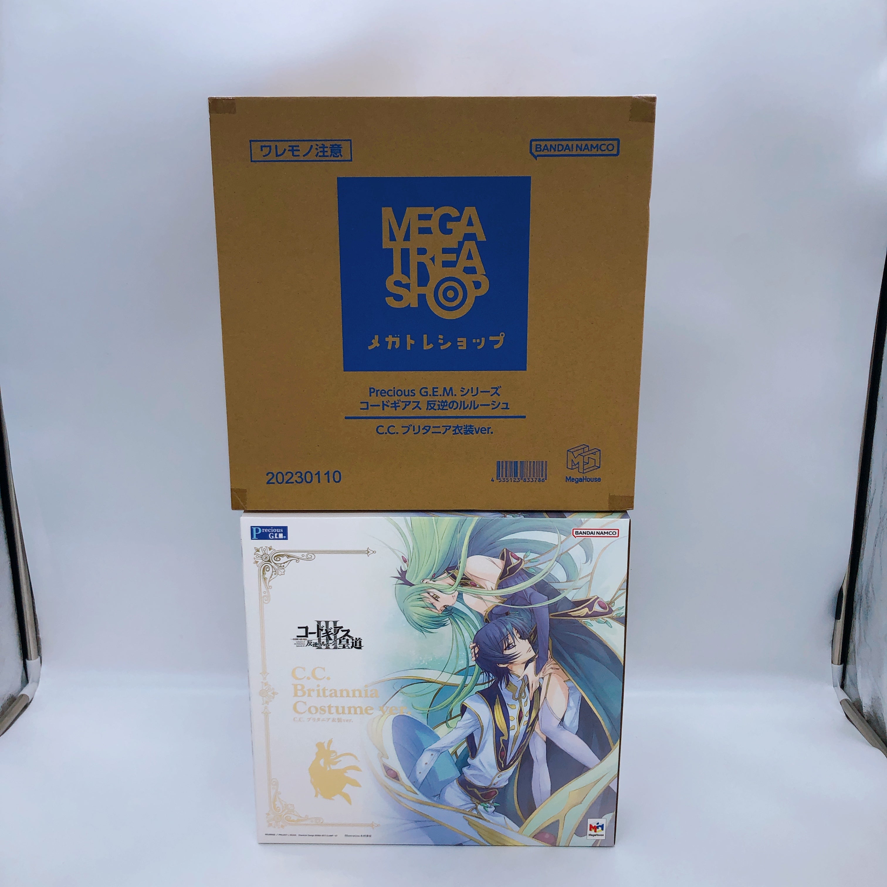 Code Geass Lelouch of the Rebellion C.C. Britannia Costume ver. Figure G.E.M