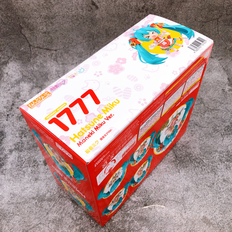 (w/Bonus) Hatsune Miku Maneki Cat ver. Cushion Set Nendoroid 1777 Figure NEW